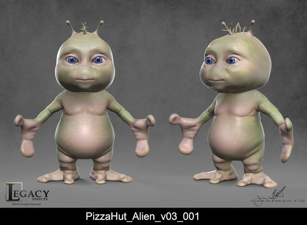 Designed and sculpted in ZBrush then Rendered in Keyshot. This has an earlier color concept.