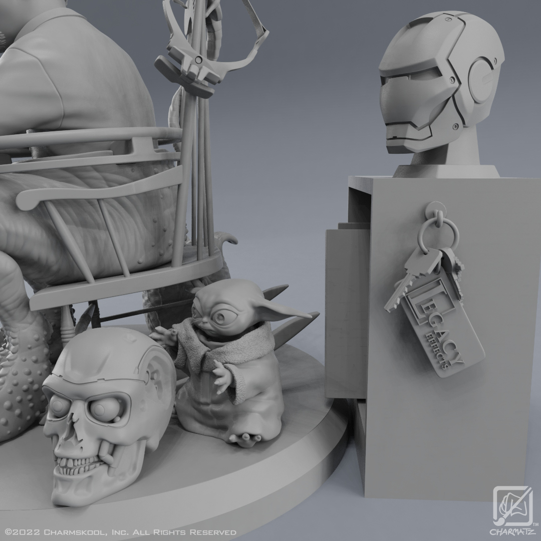 Grayscale 3D Sculpt