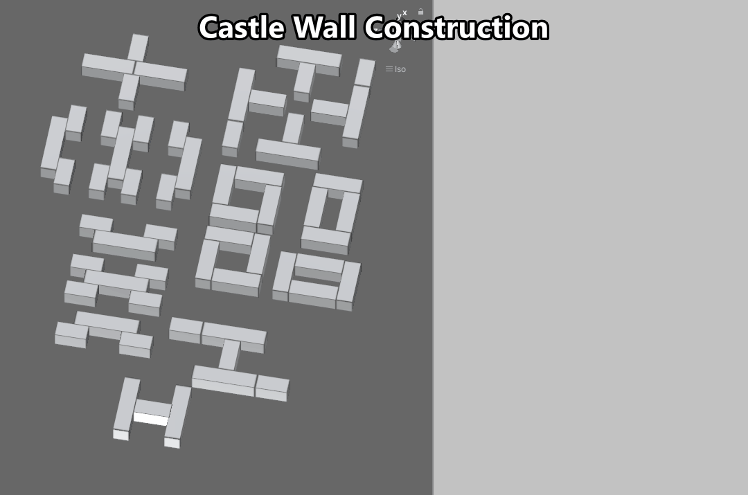 Castle wall generation