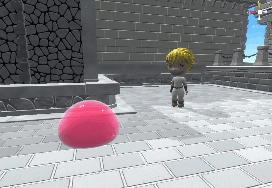 Slime Attacking
