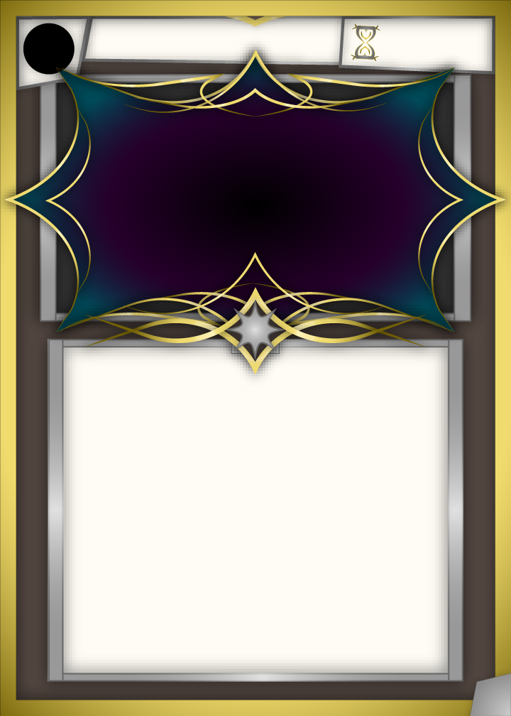 Blank card