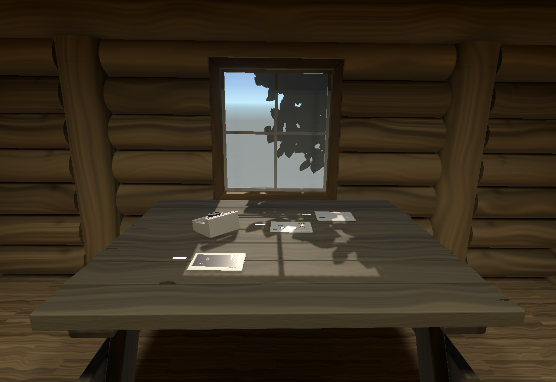 Table lighting test