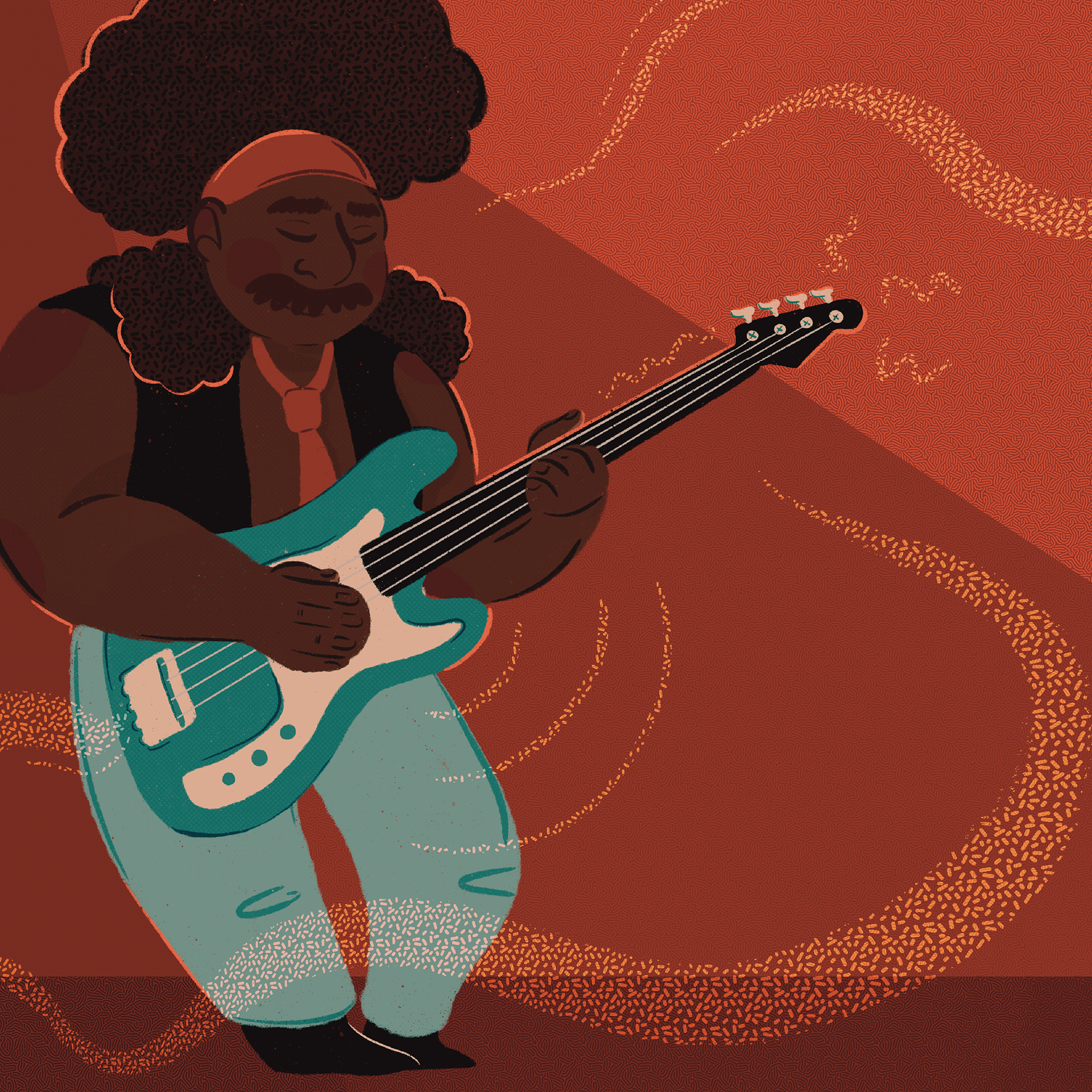 Bass Player, 2024