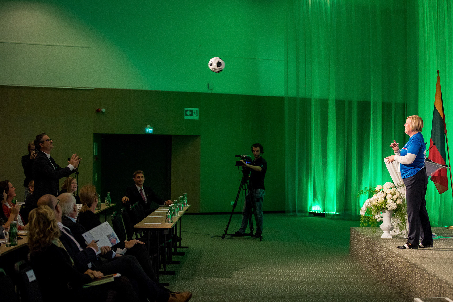 Catching the 'Committment ball' from Halla Tomasdottir #HeForShe