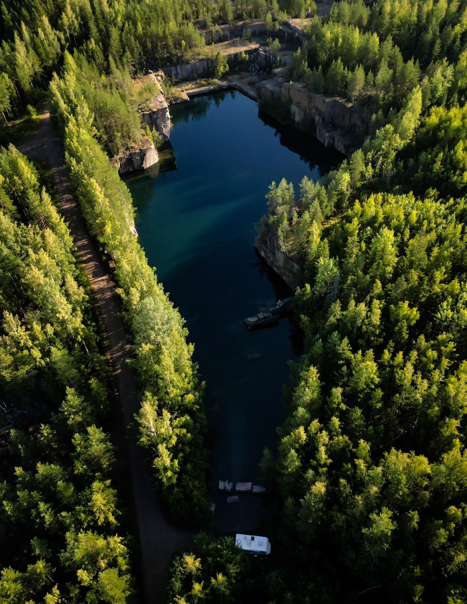 Summer drone photography, Finland