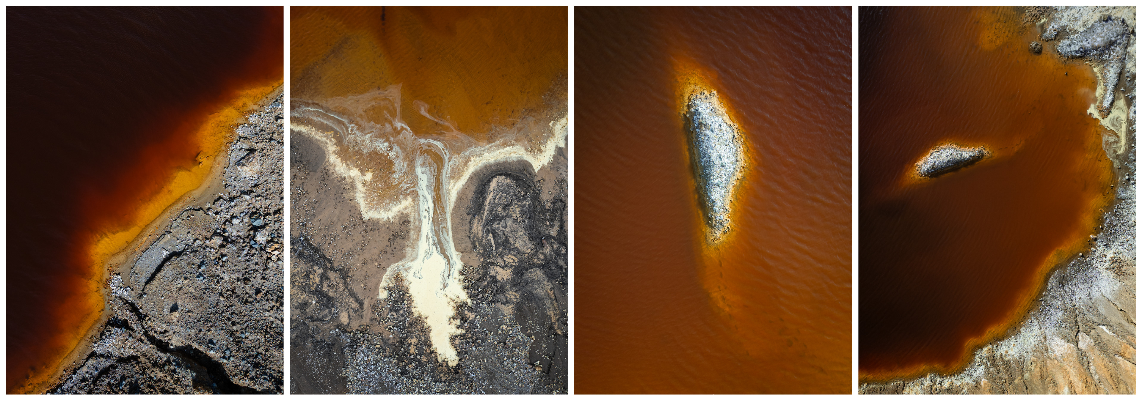 Abstract patterns from a disused mine