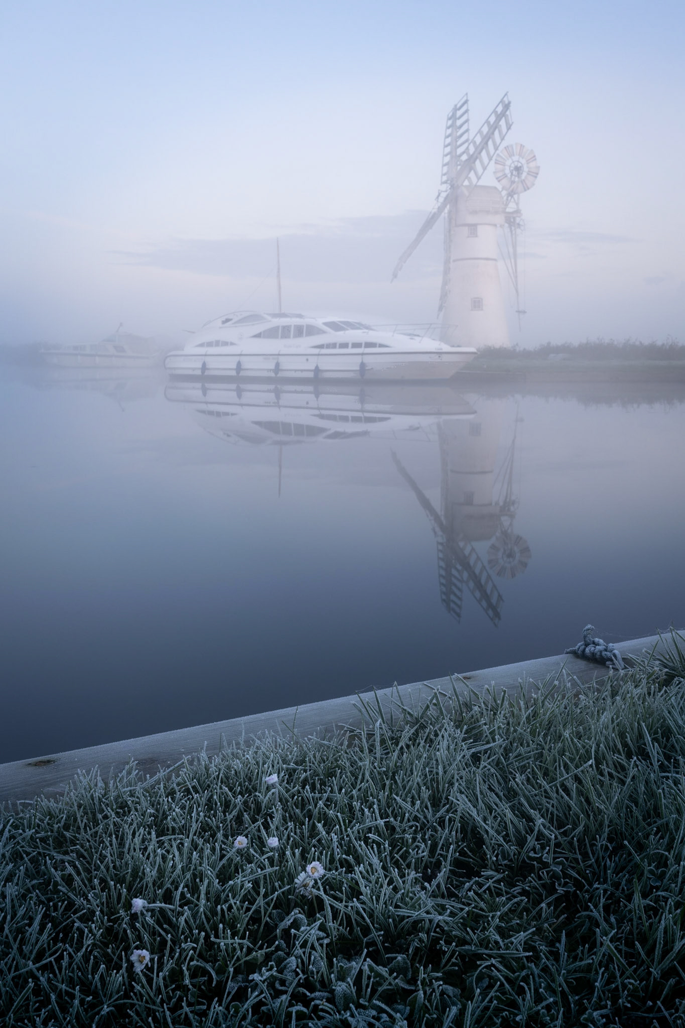 Windmill along Norfolk Broads