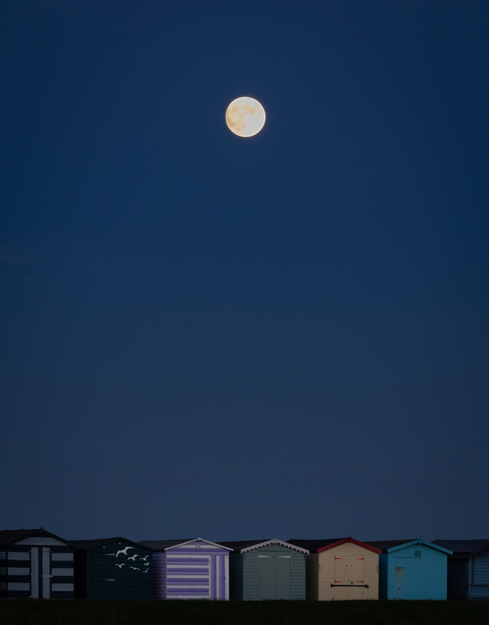Moonshine. Beach Huts