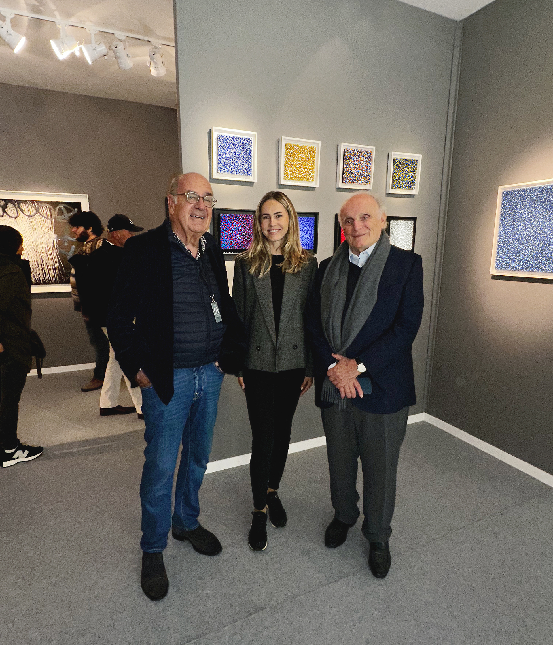Mr. Nahmad, Mr. Hurtebize at Moderne Art Fair, Galerie HURTEBIZE  in Paris 2024