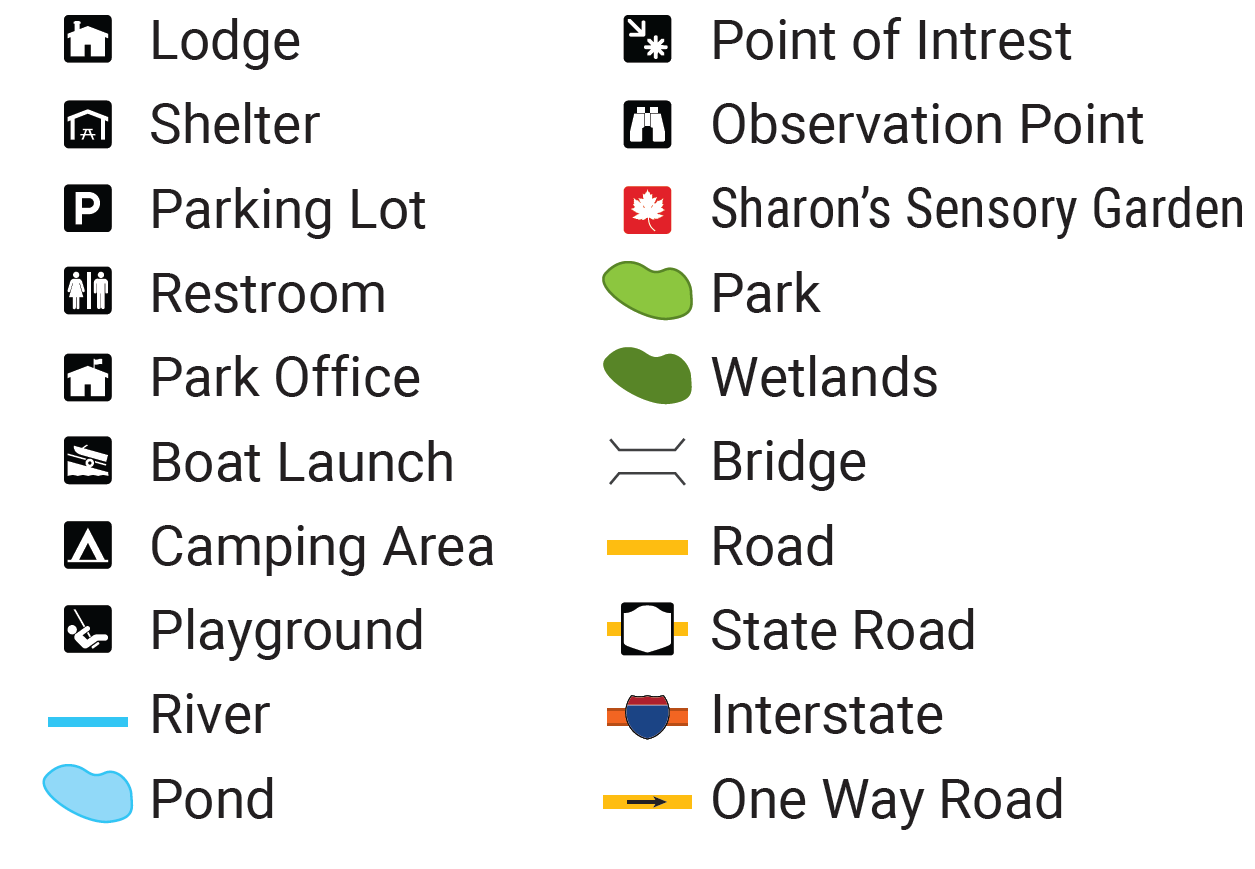 Thomas Griebel Graphic Designs - Mendon Ponds Park Maps