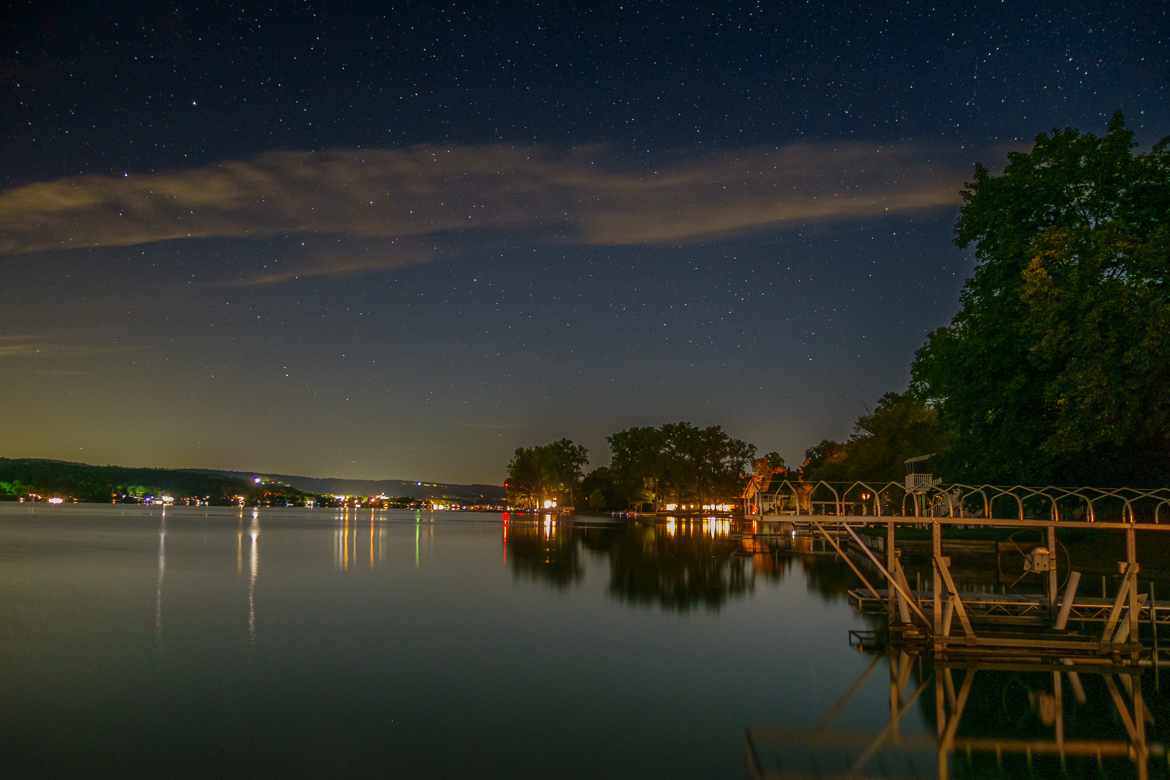 Keuka Lake Night Shot