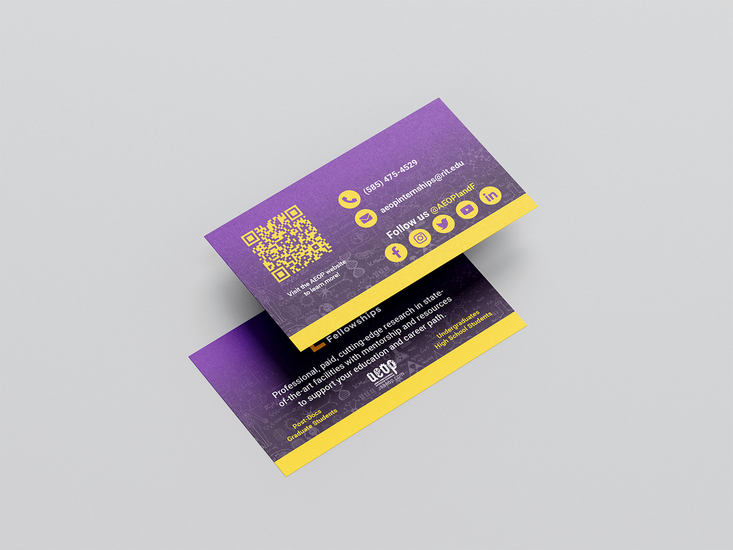 Back of the business card