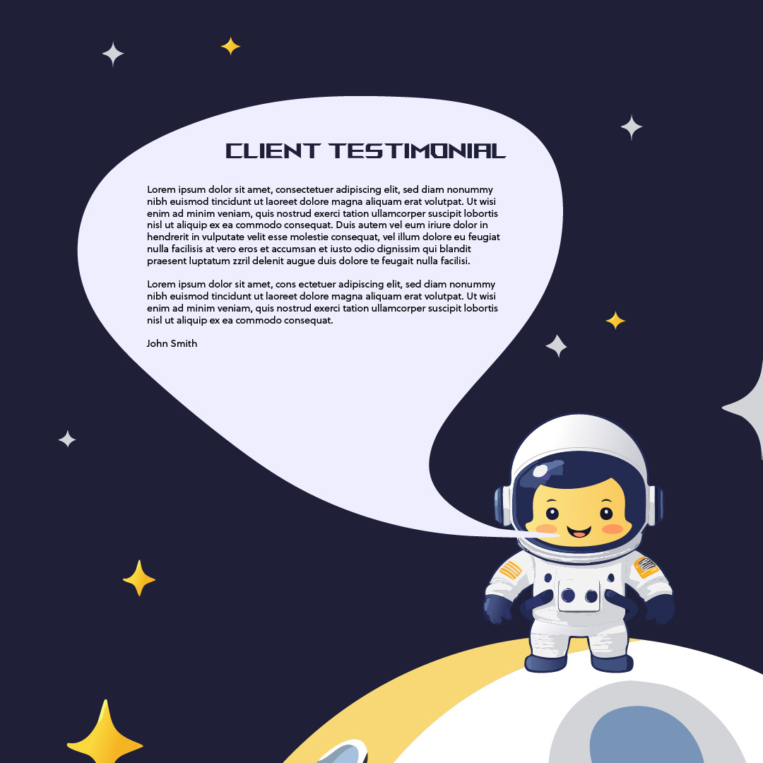 Sample Social Media Testimonial Post