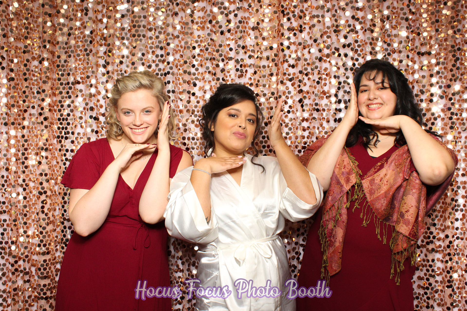Blush/Rose Gold Large Sequin
