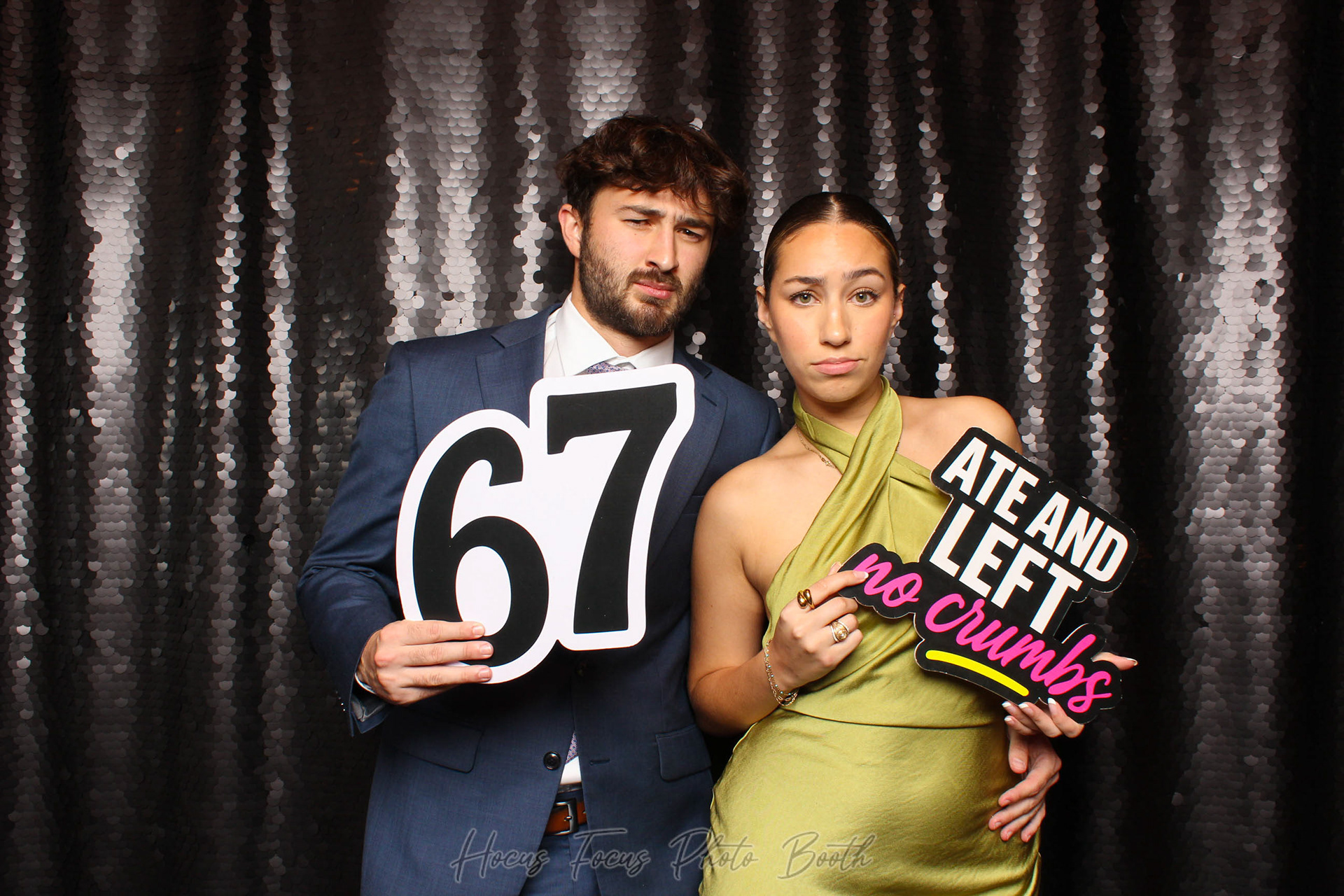 Matte Black Large Sequin