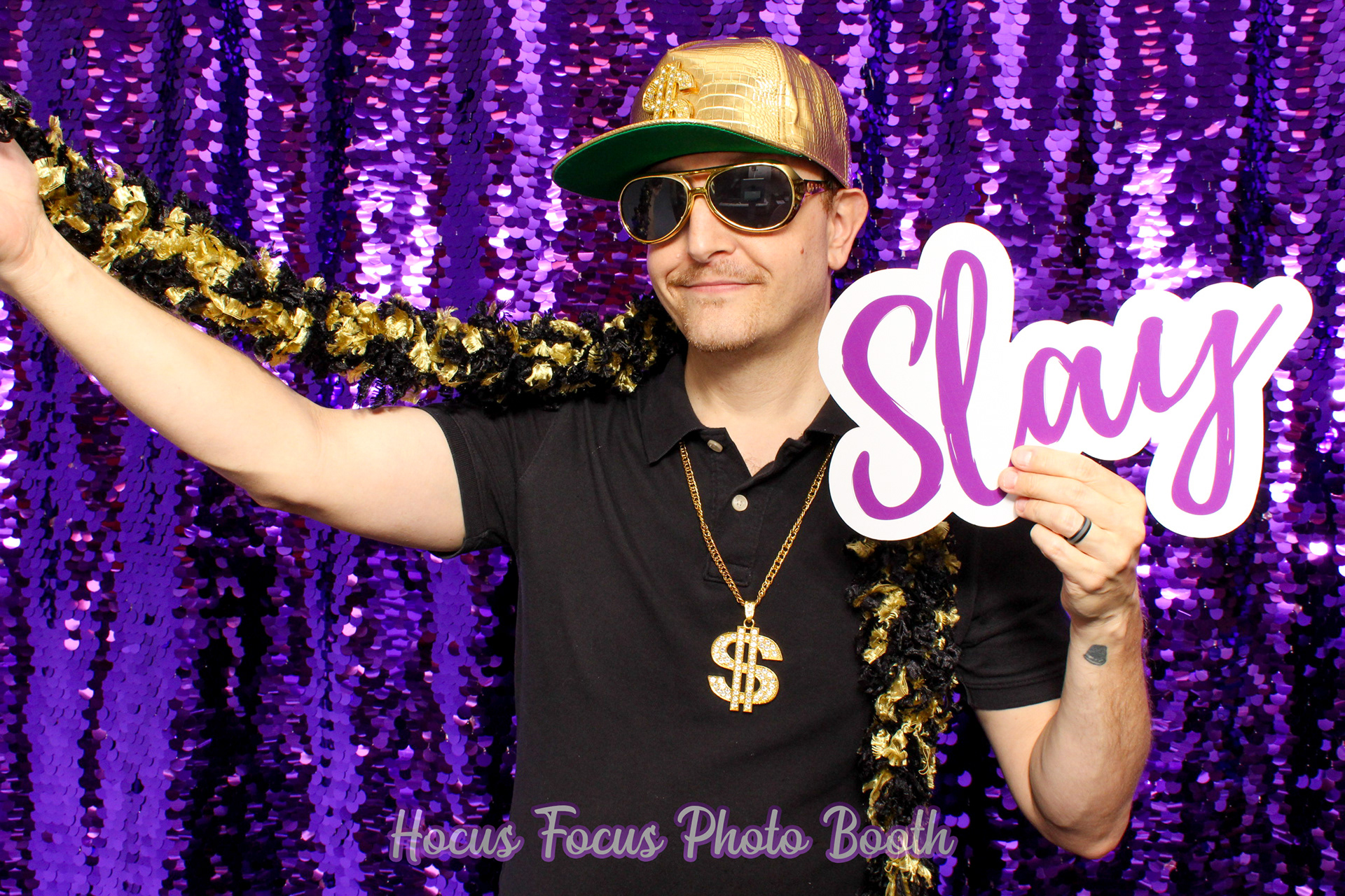 Purple Large Sequin