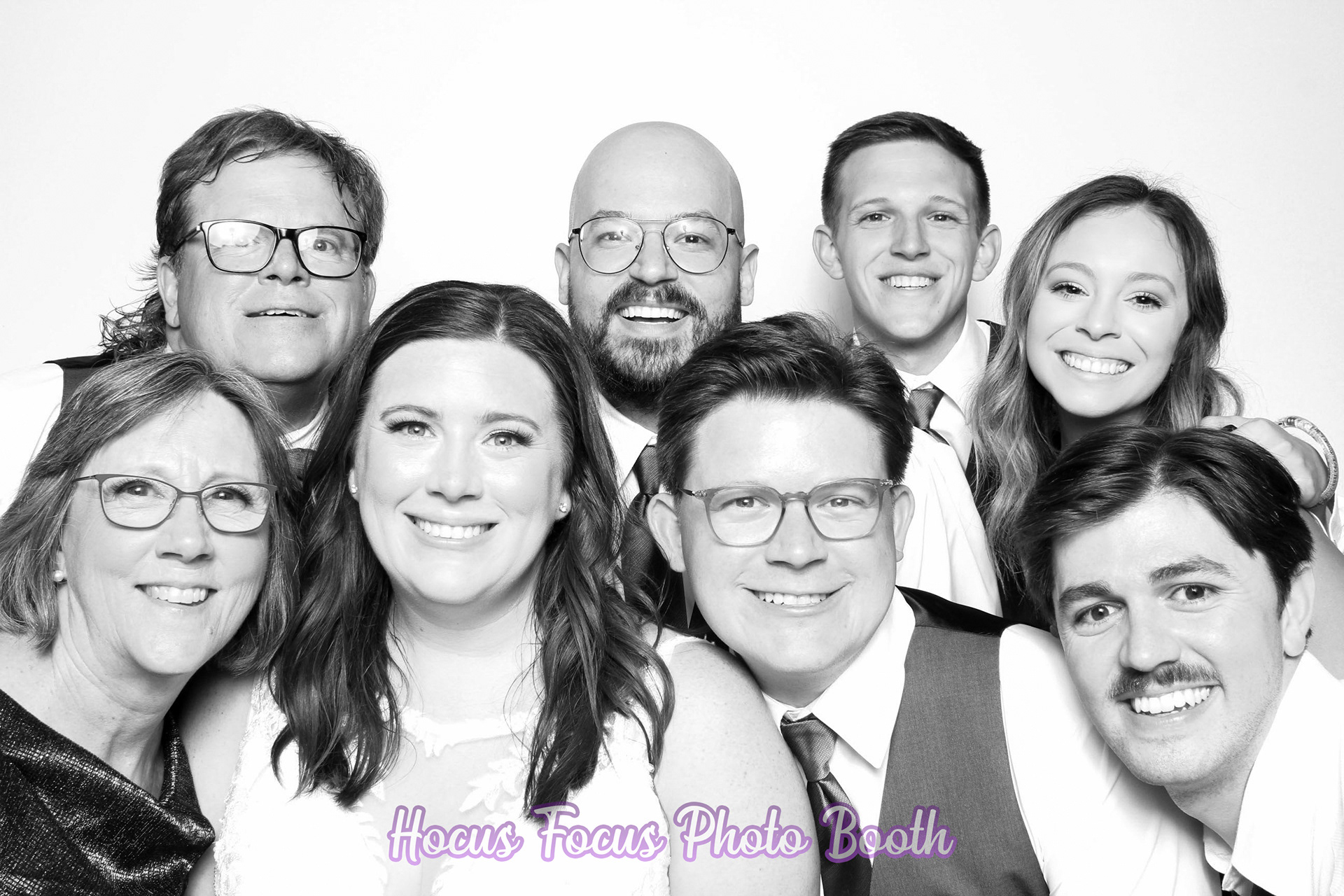 glambooth black and white glam photo booth