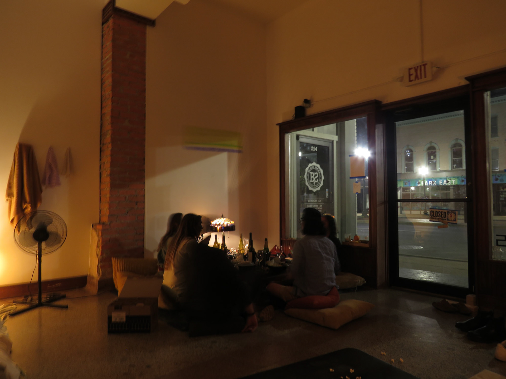 Impromptu staff party ft. coworkers/friends from my day job at York Ann Arbor.