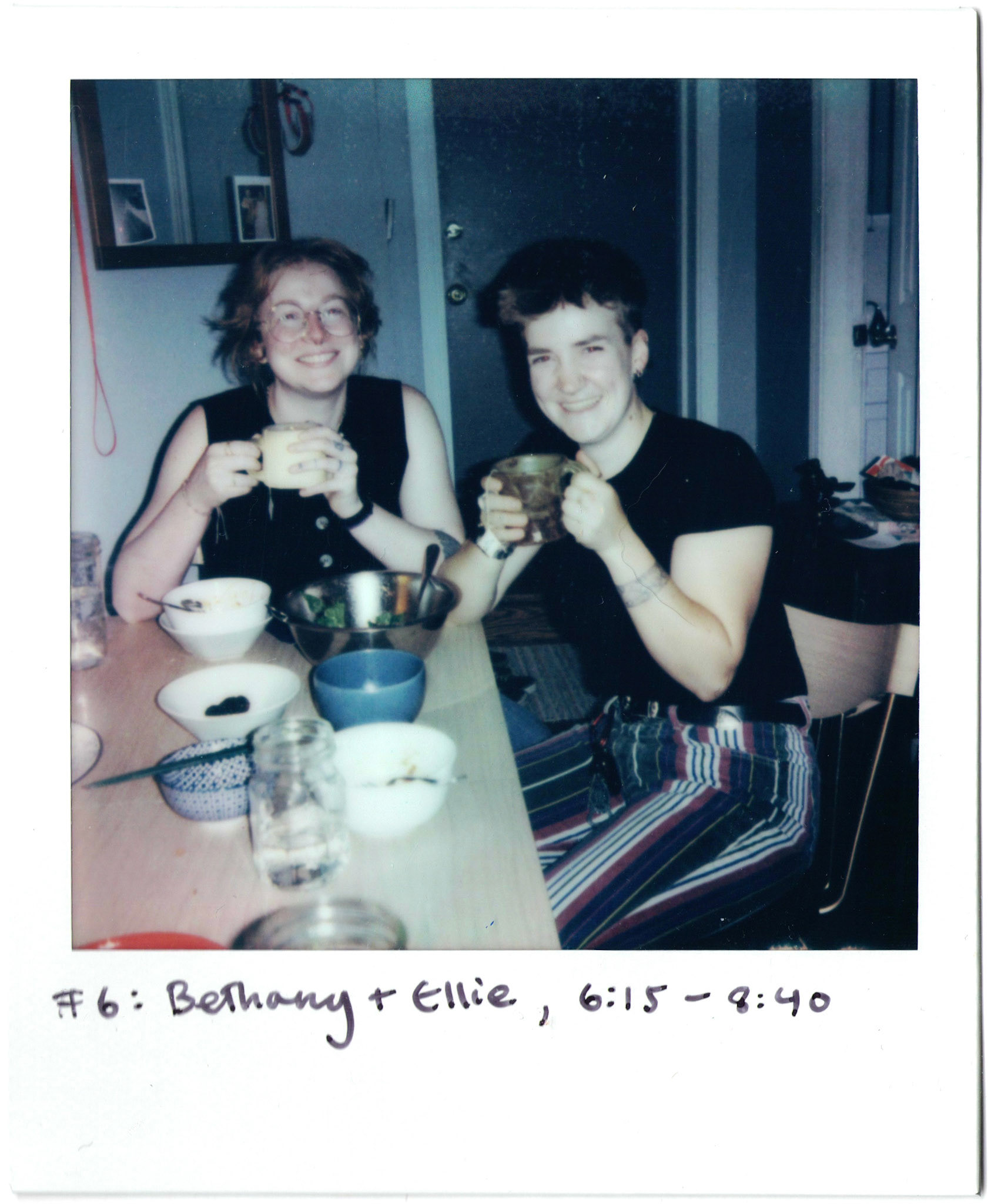 #6 were Bethany and Ellie, who were filling in for their friend/local artist Jo Tek due to last-minute scheduling complications. Our conversation was full of laughter and insight.