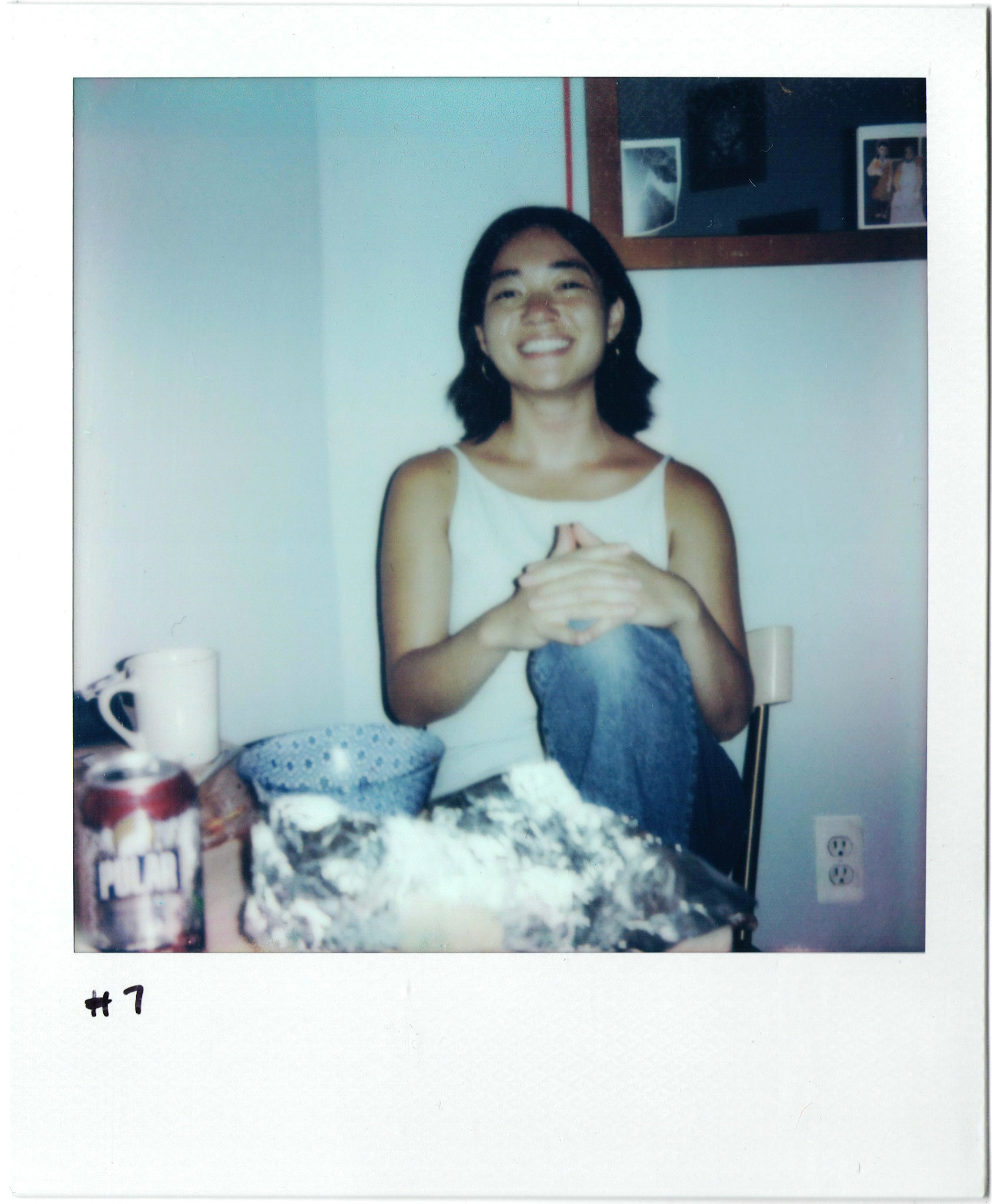 With Gray. We ate stew and tortillas.