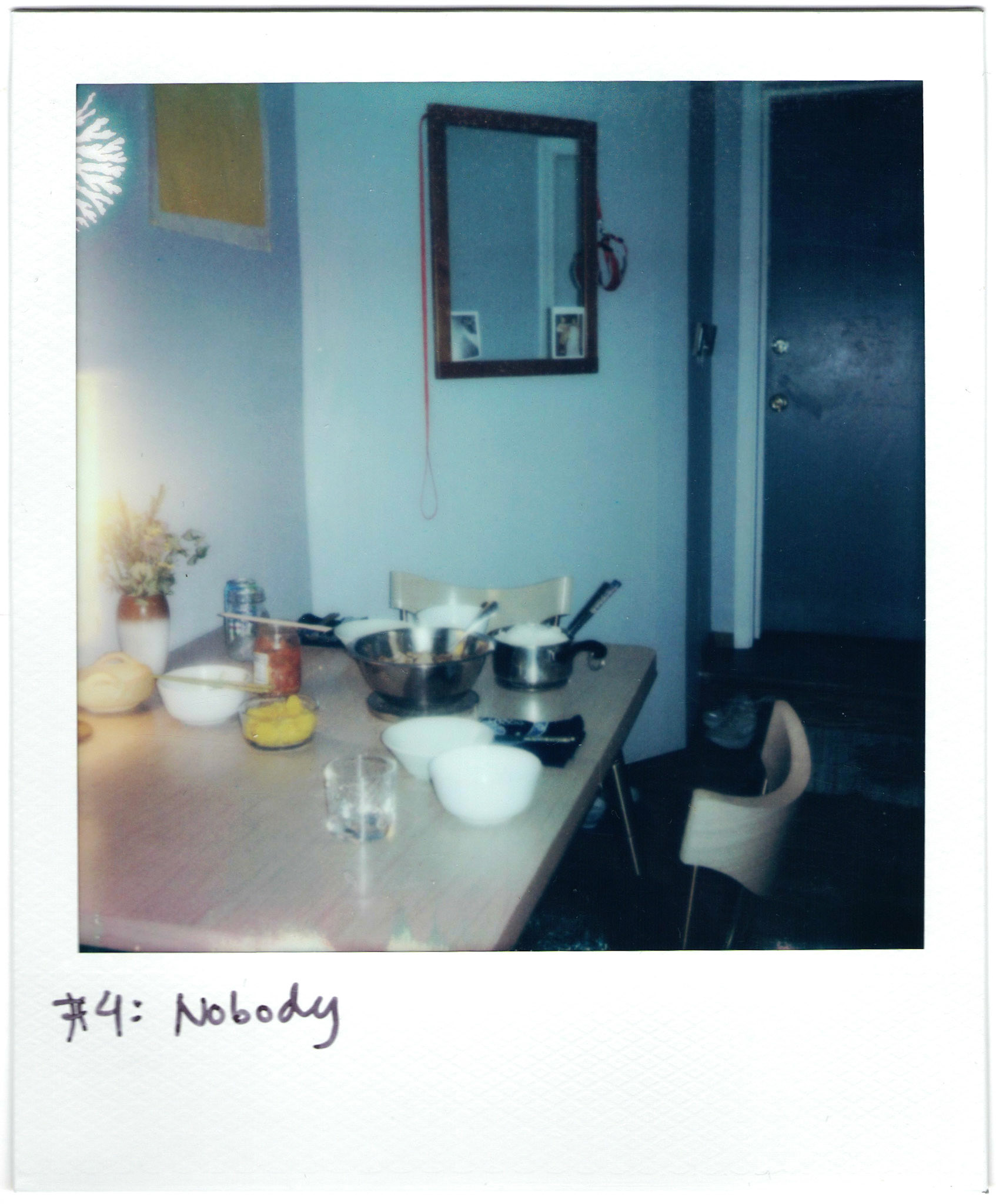 First ghosting! Sat on the curb drinking sparkling water for 20 minutes before I called it a dud. Allyn and I went swimming instead.