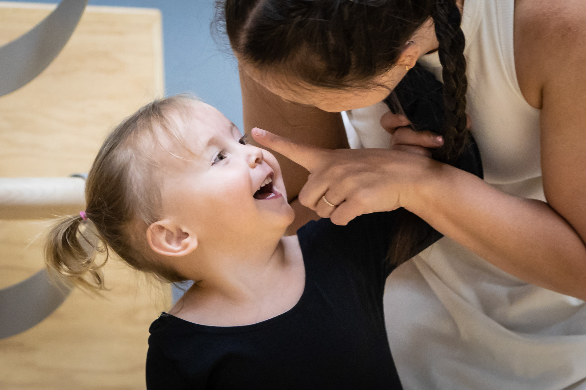Ballet class with mom