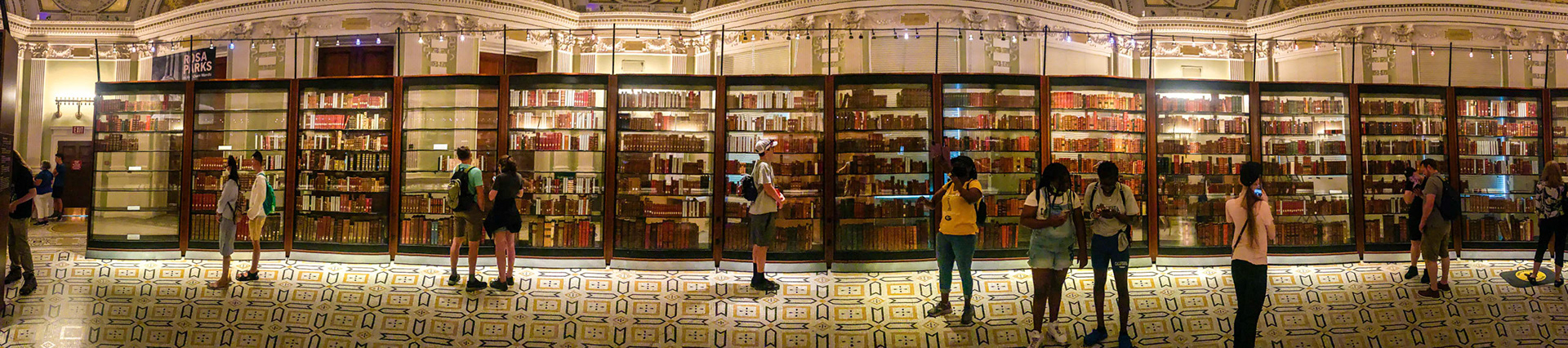 The Jefferson Library in the Library of Congress A 360 degree panorama