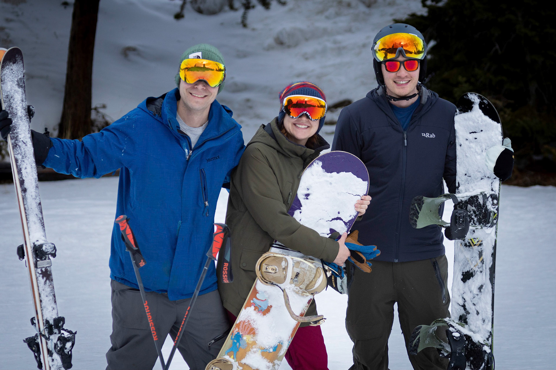 Celebrating a successful first ride