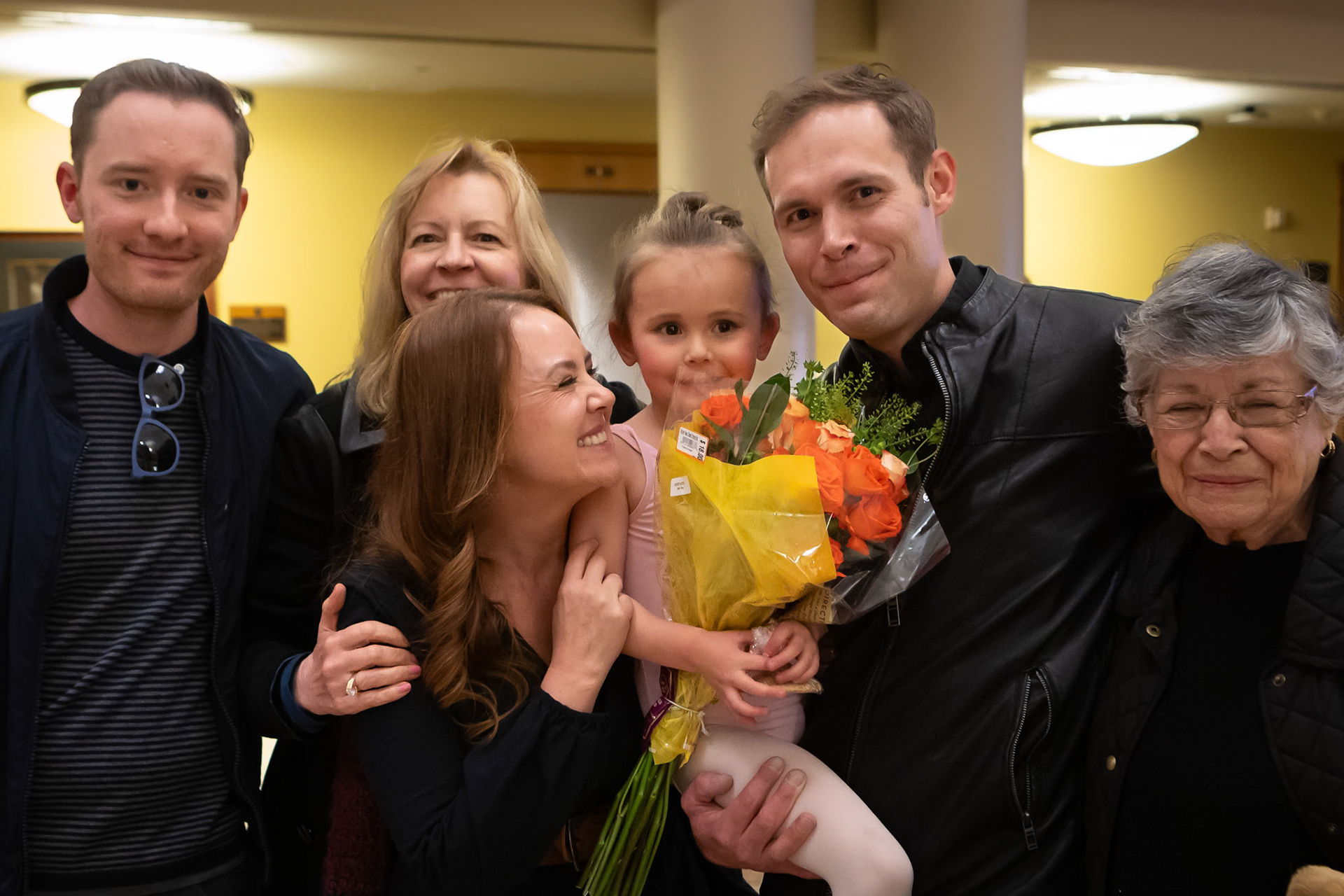 Meeting with adoring fans after the performance