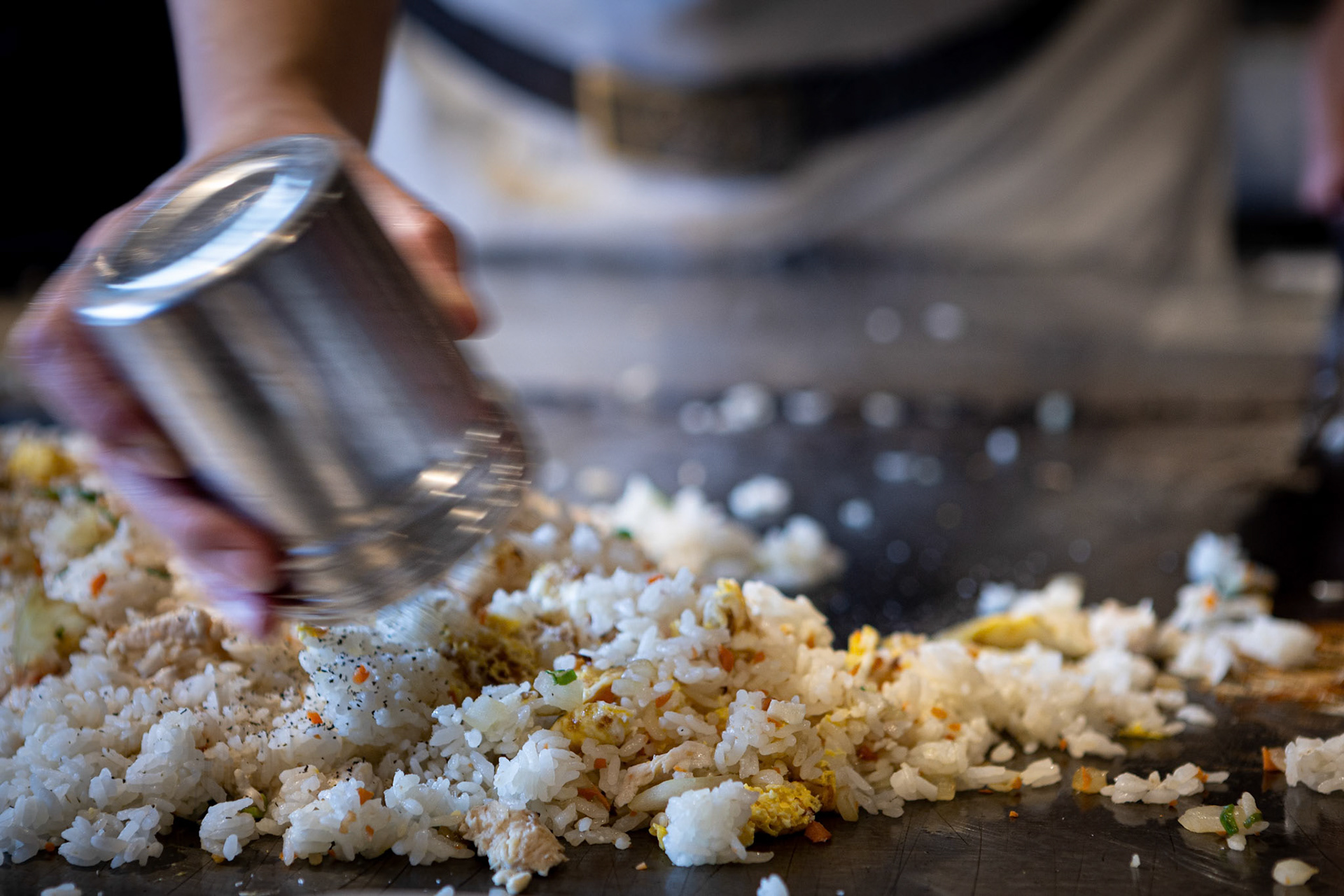 Lunch time at Benihana