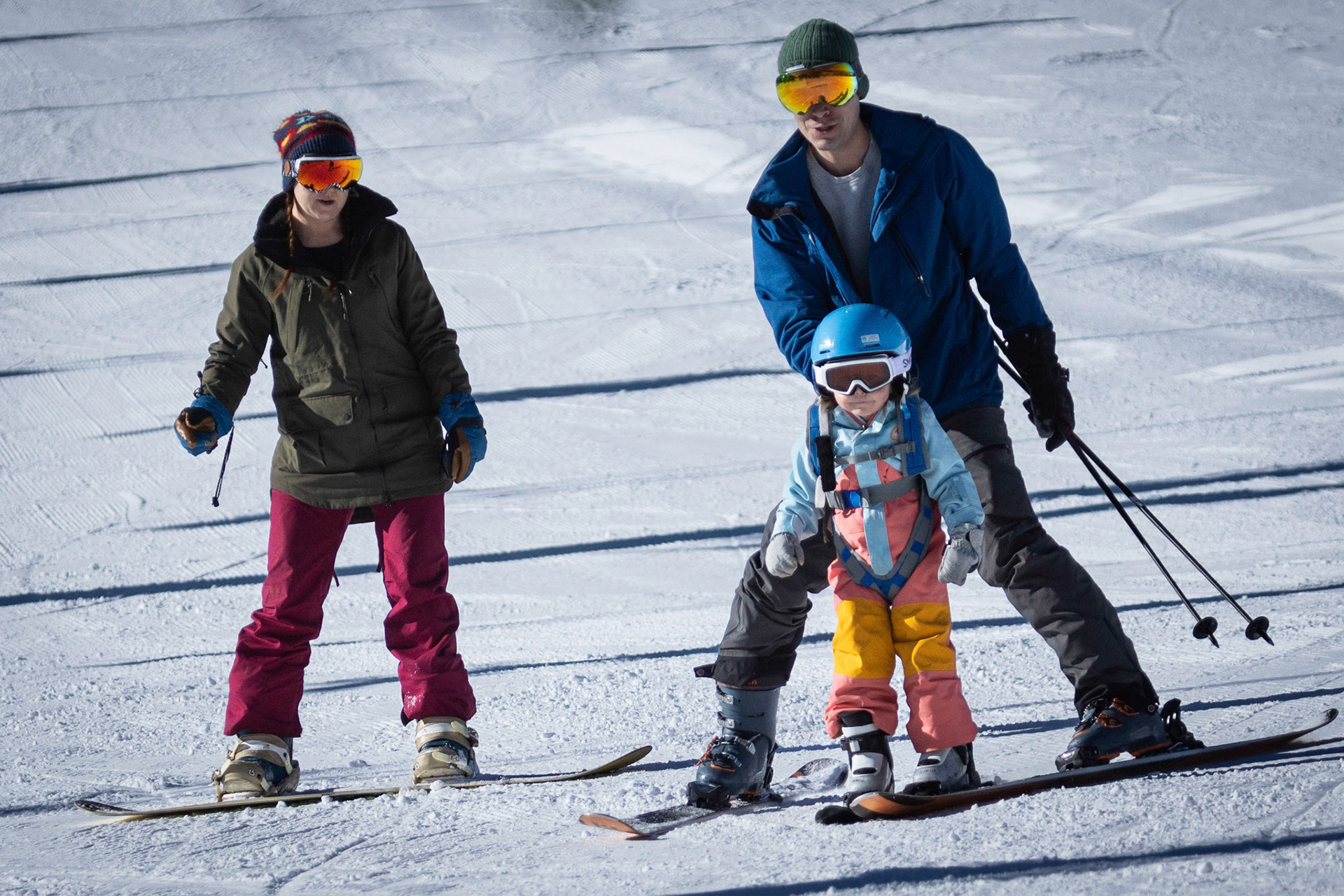A few morning runs with Mom and Dad