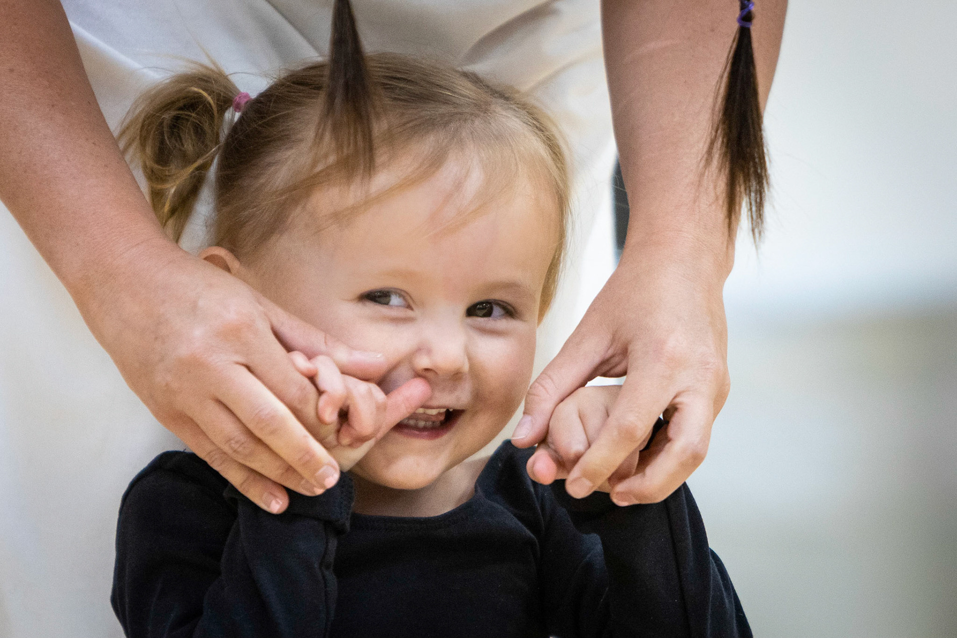 Ballet class with mom