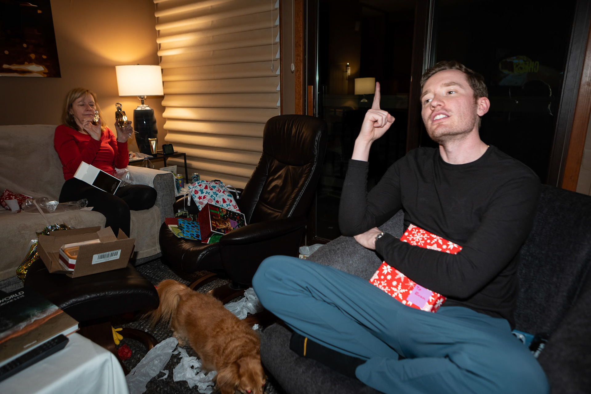 Enjoying the sounds of Christmas