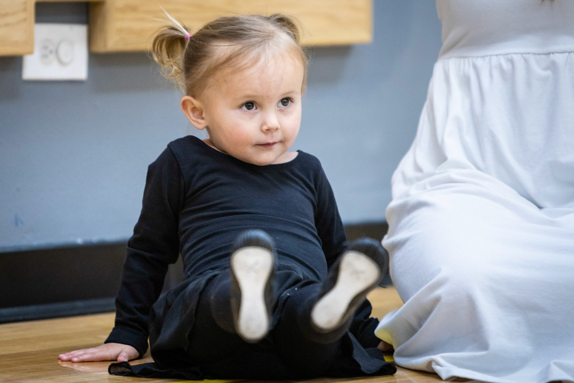 Ballet class with mom