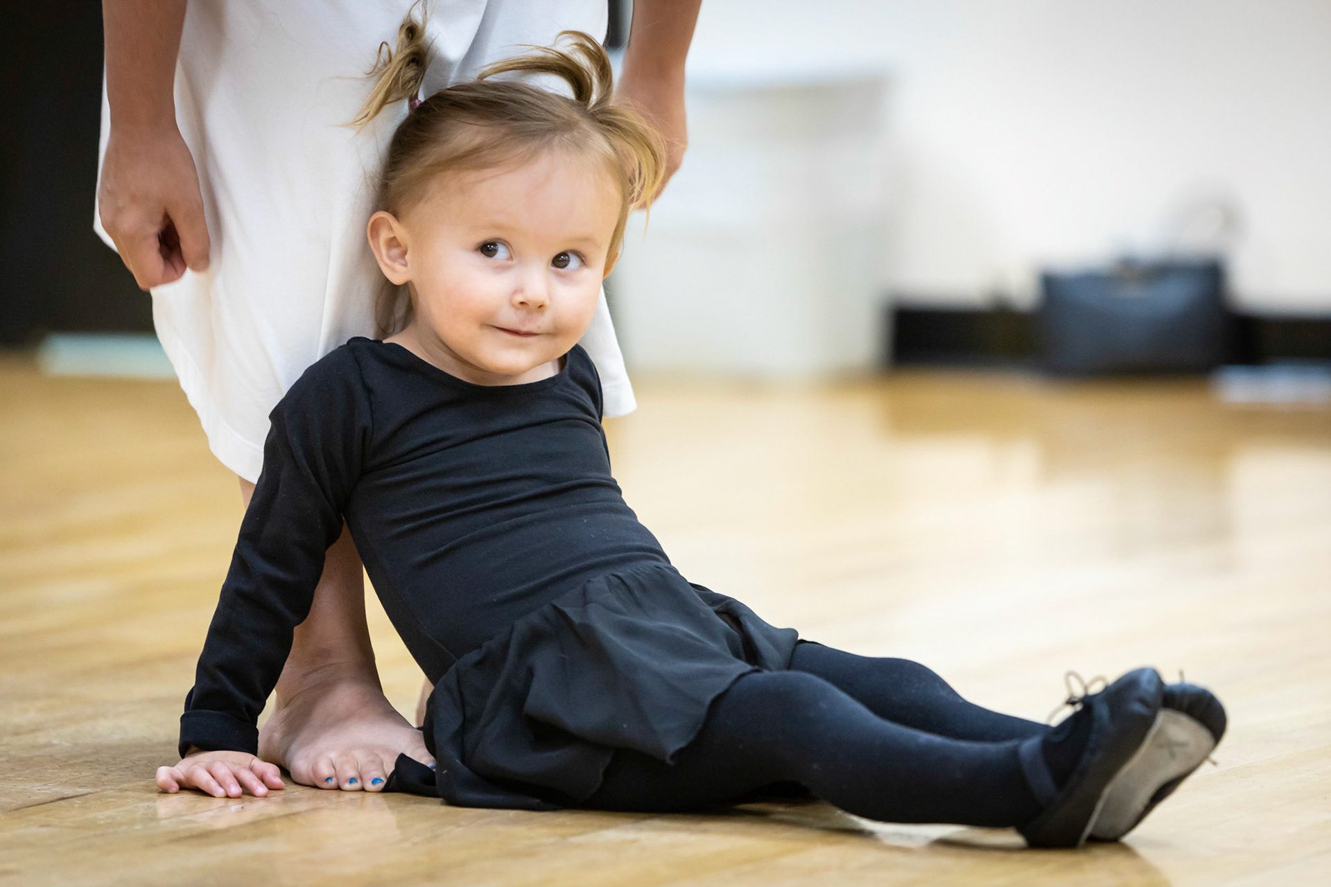 Ballet class with mom