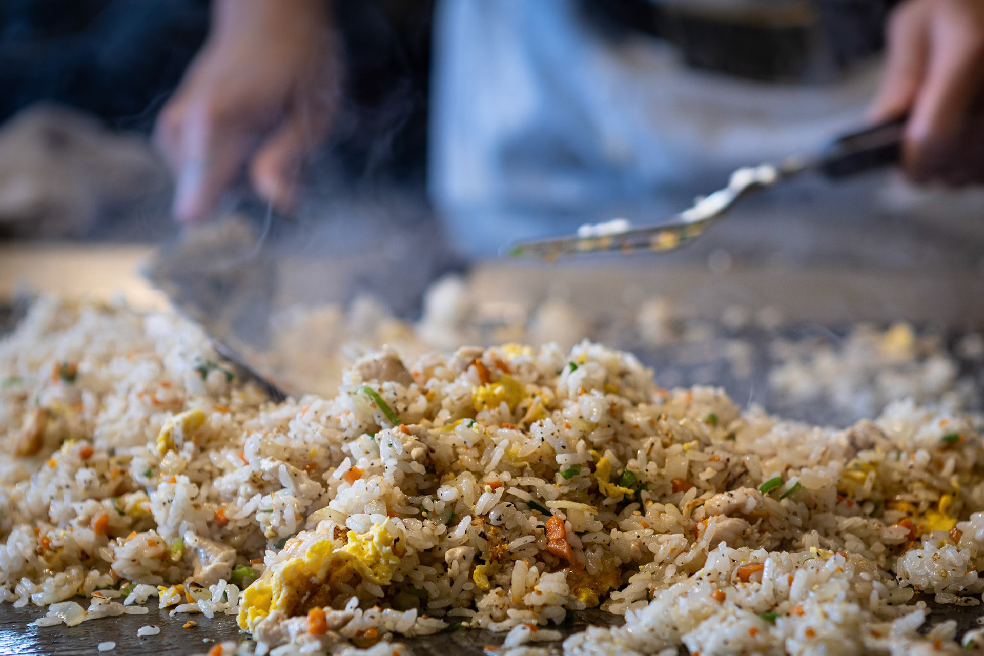 Lunch time at Benihana