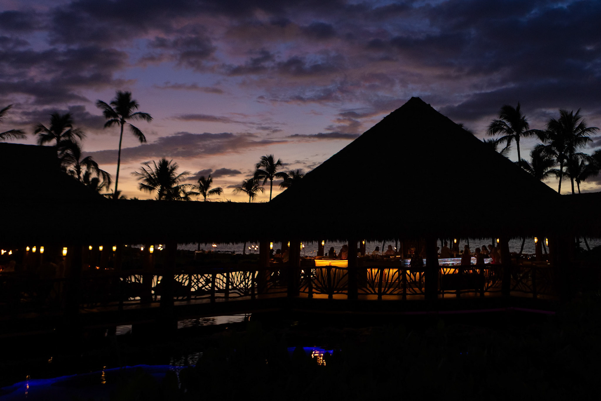 A Maui sunset at Grand Wailea