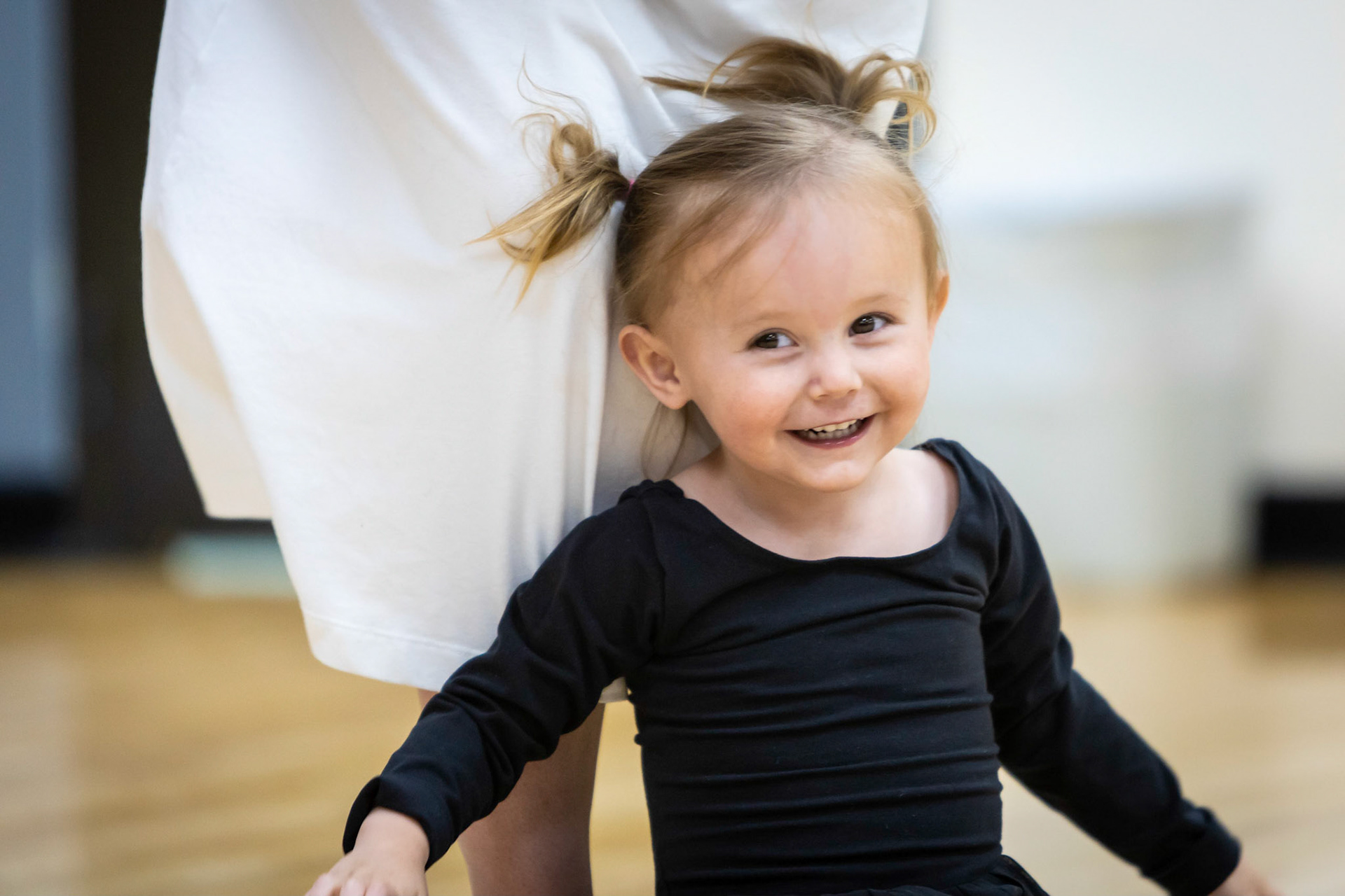 Ballet class with mom