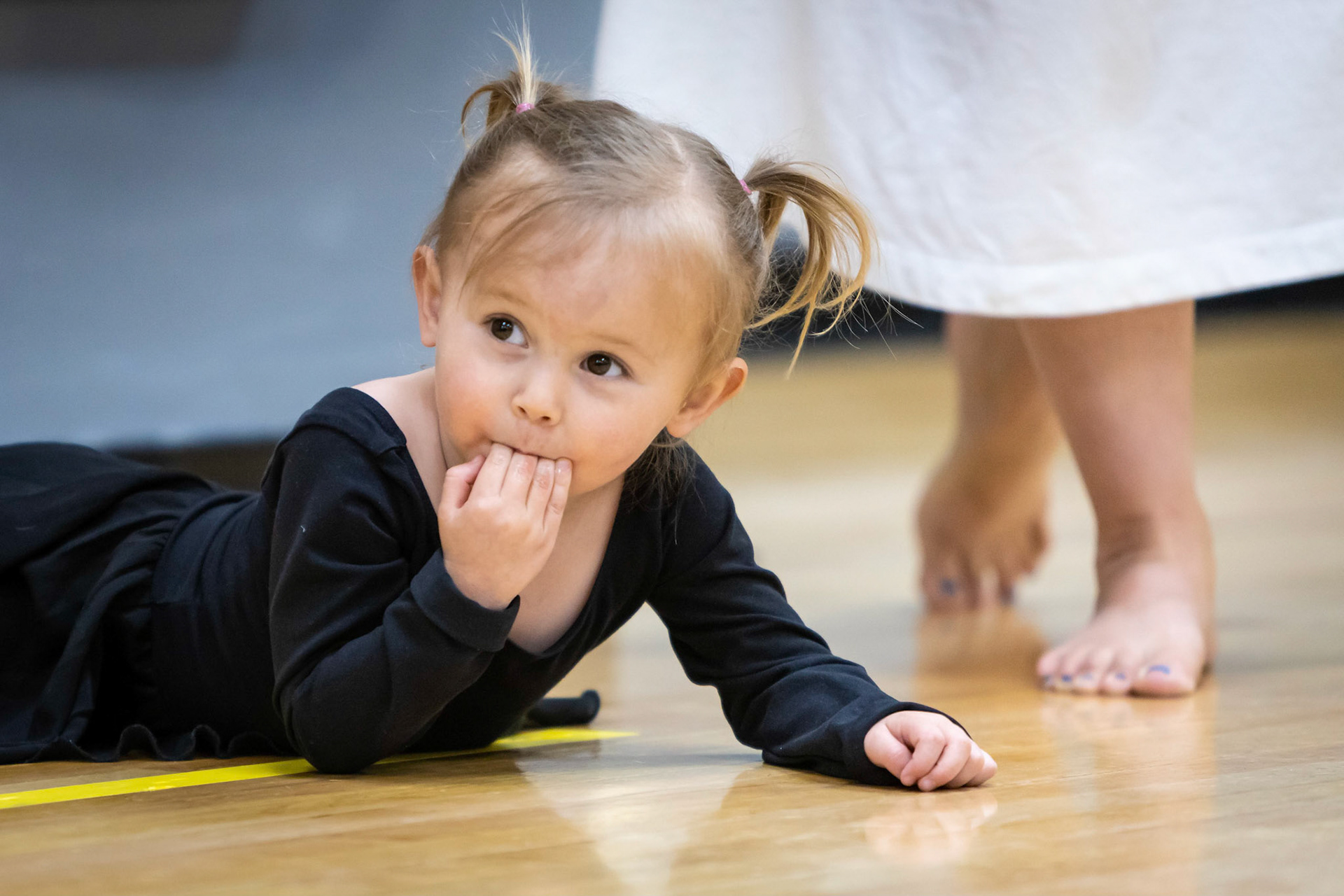 Ballet class with mom