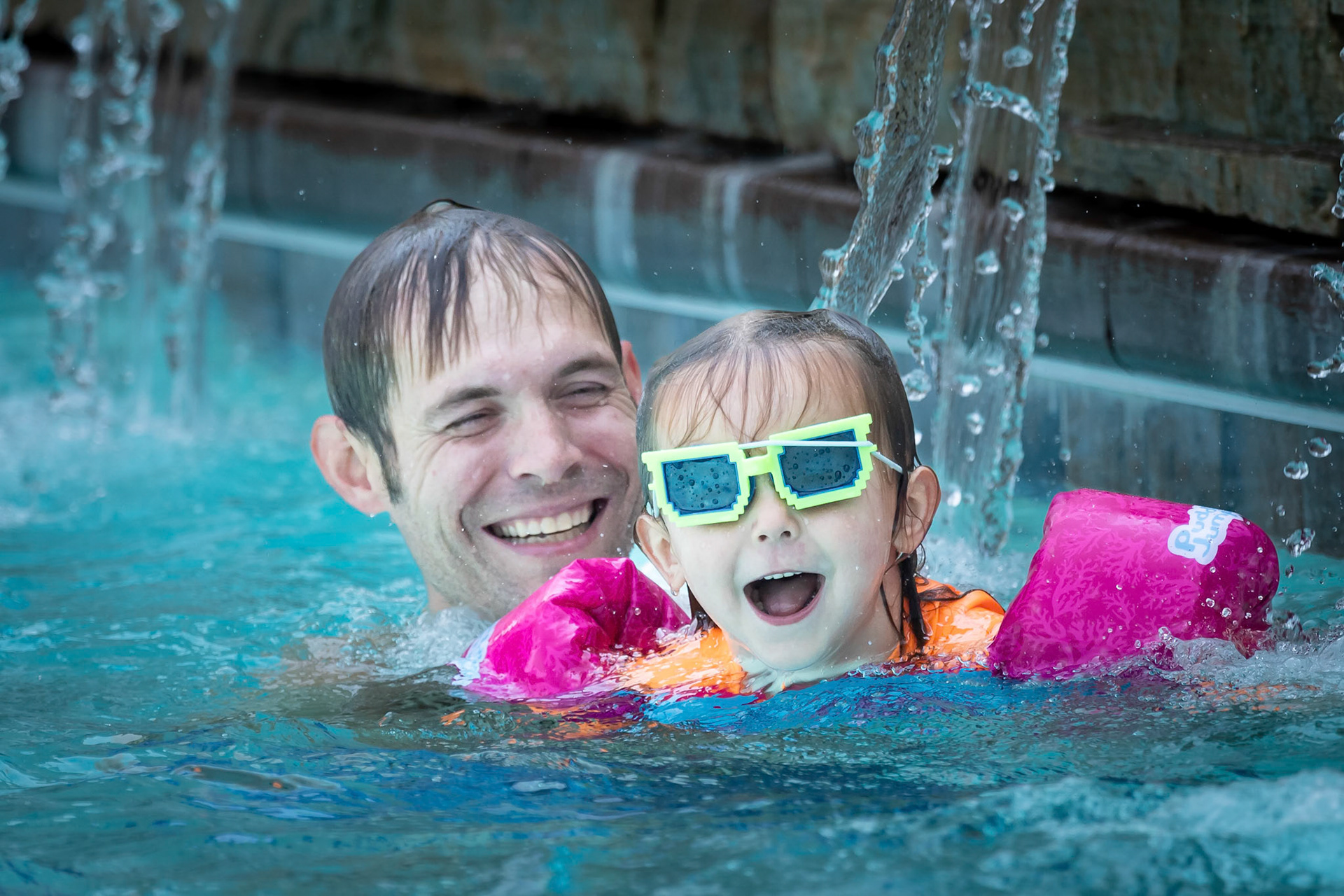 Nothing like a cool shower on a warm Summer afternoon