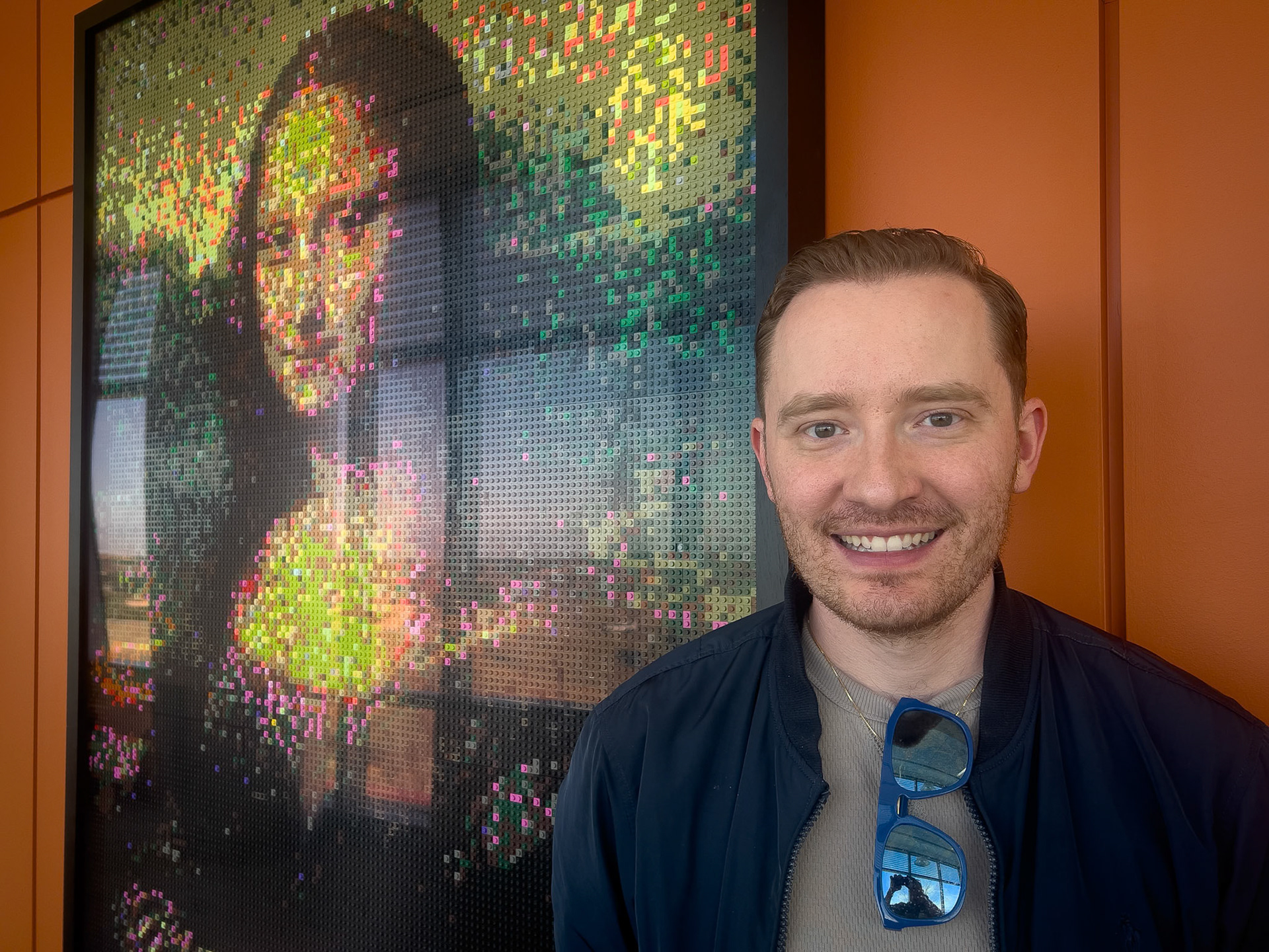 Mona Lisa installation at Childrens Hospital