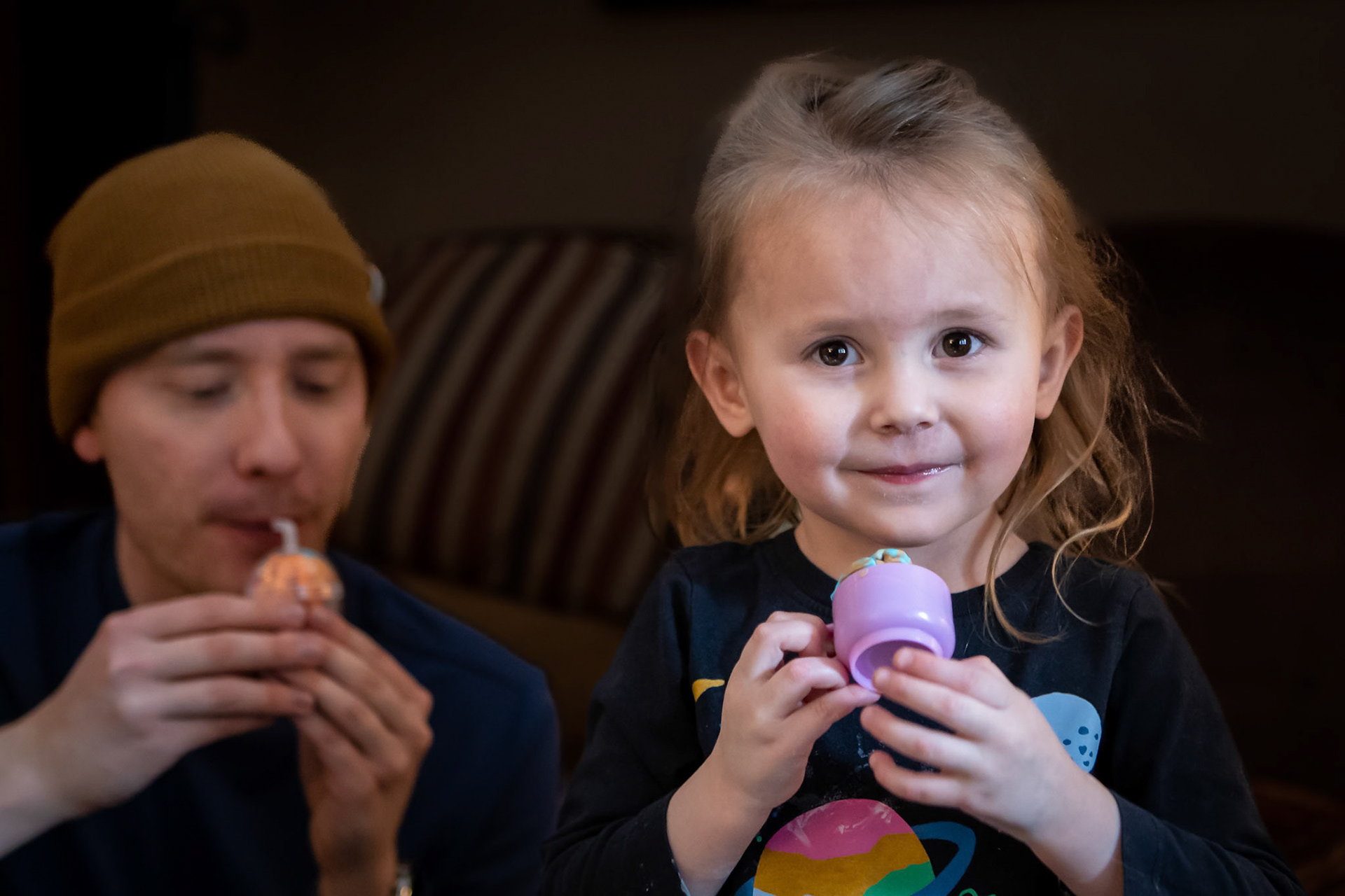 An afternoon in the Play-Doh kitchen with Uncle E