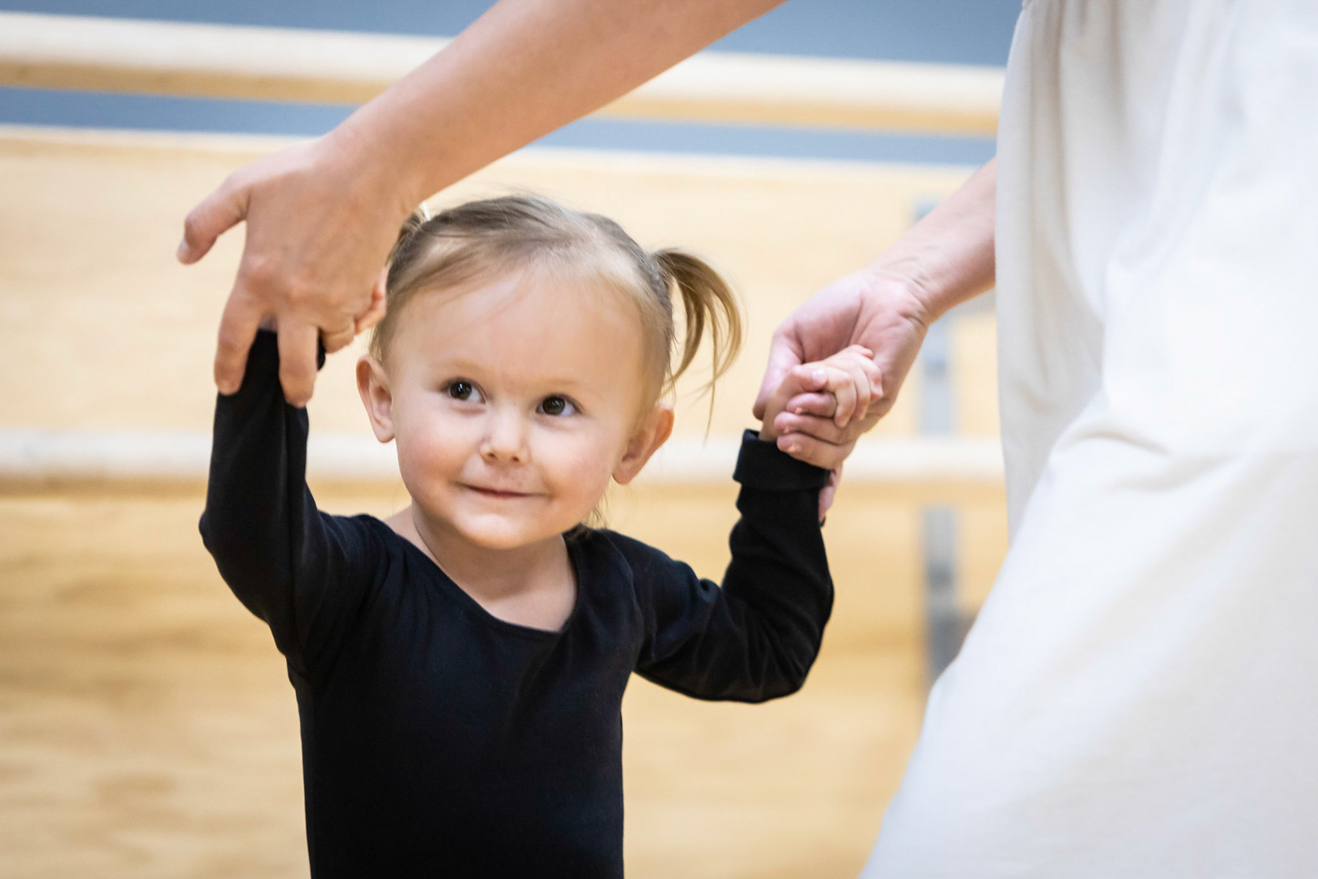 Ballet class with mom
