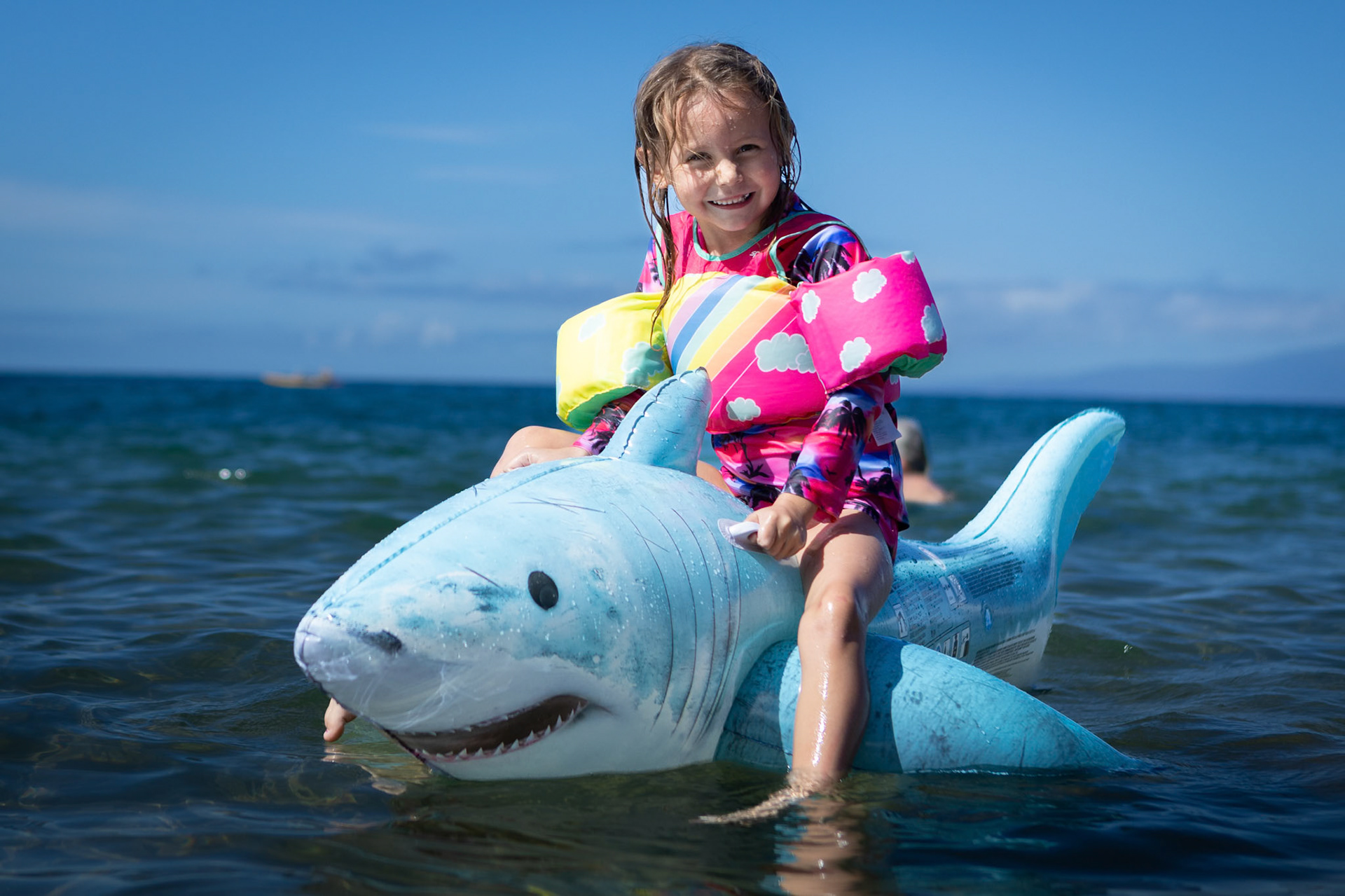 Taming the shark at Grand Wailea