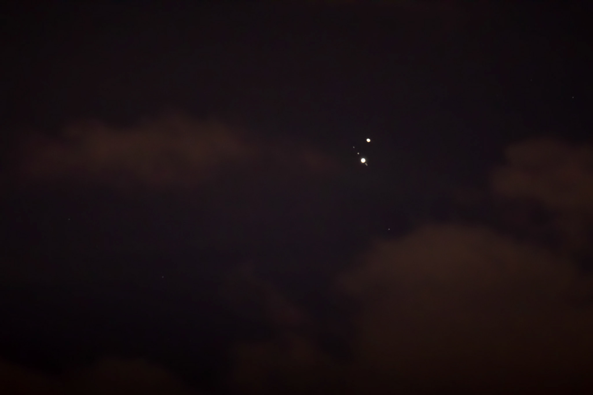 Jupiter and Saturn