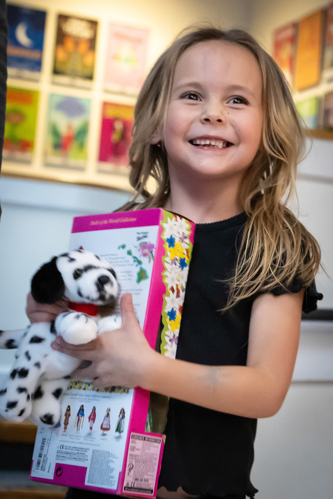 Celebrating after a rousing performance of 101 Dalmations