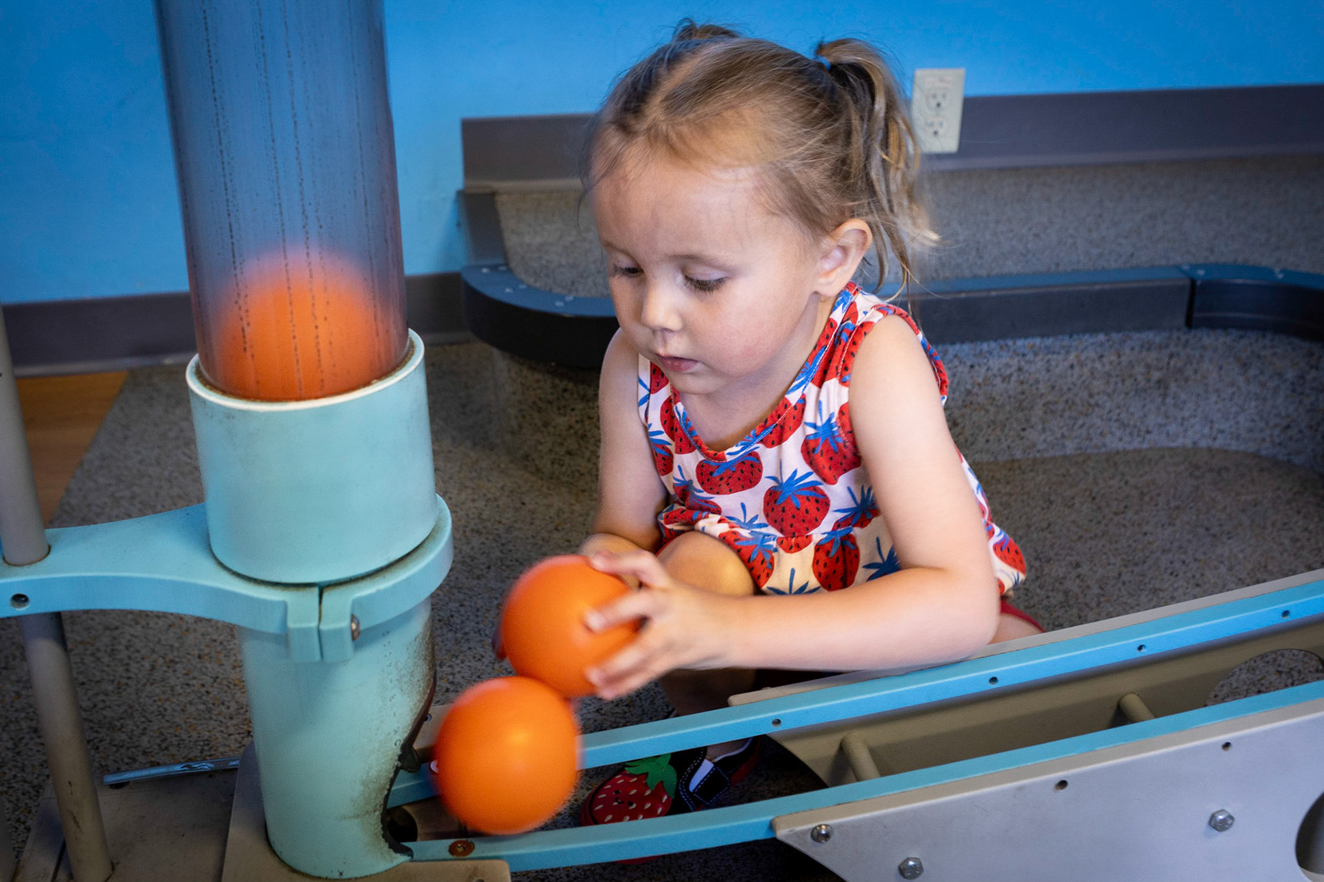 Experimenting with motion at the Children's Museum