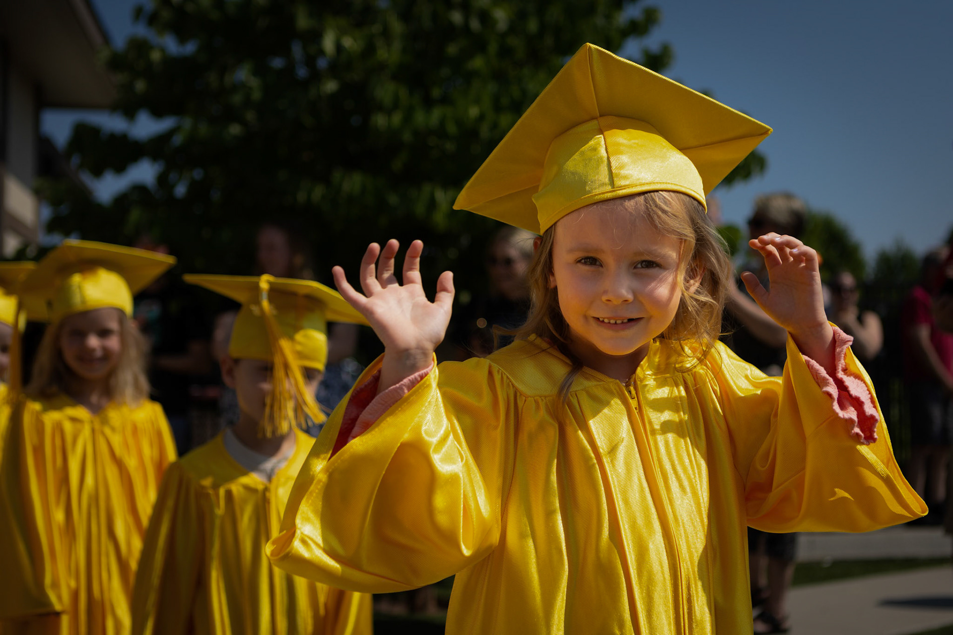 Preparing to graduate from Little Sunshine