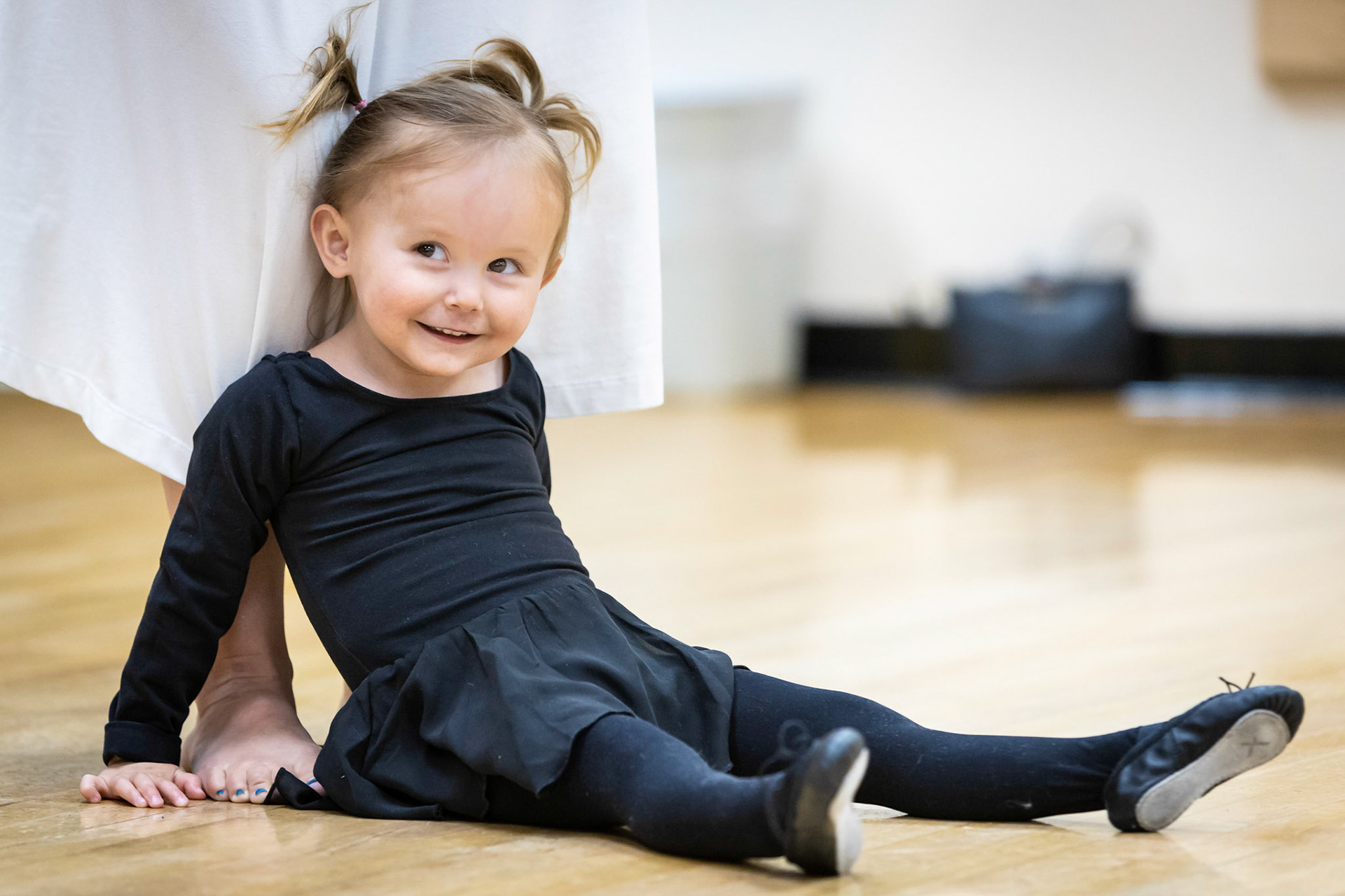 Ballet class with mom