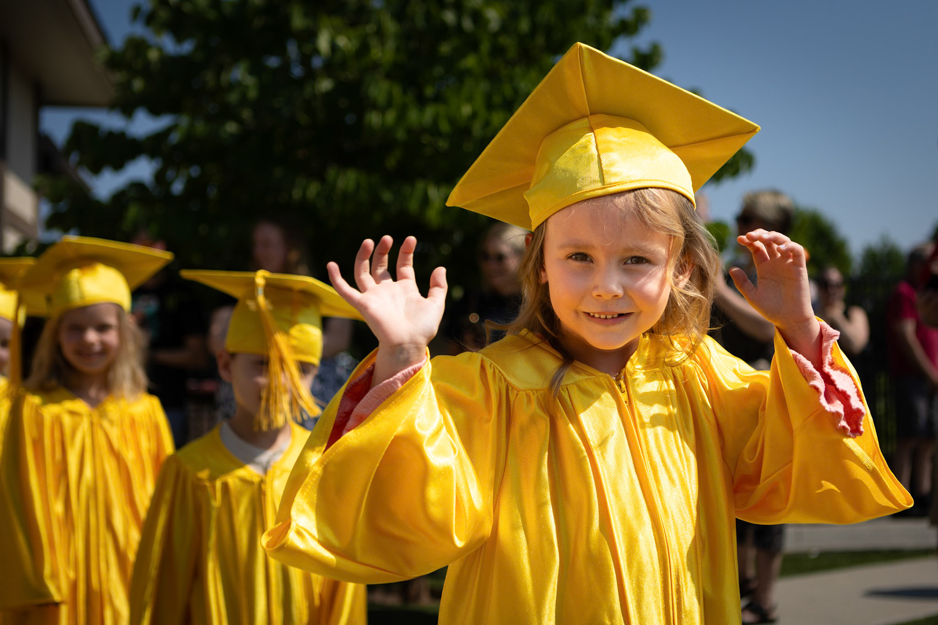 Preparing to graduate from Little Sunshine